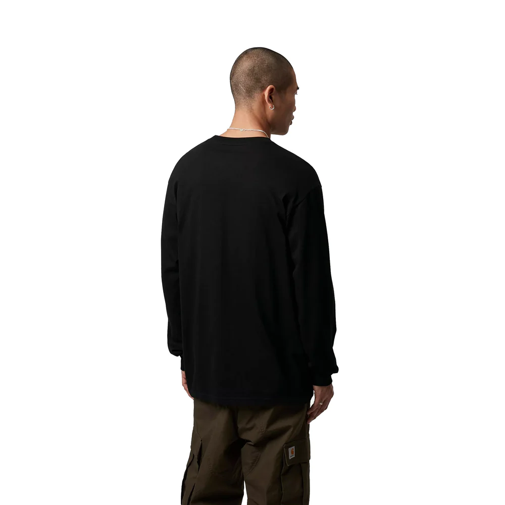 Chase L/S Tee | Black - Image 5