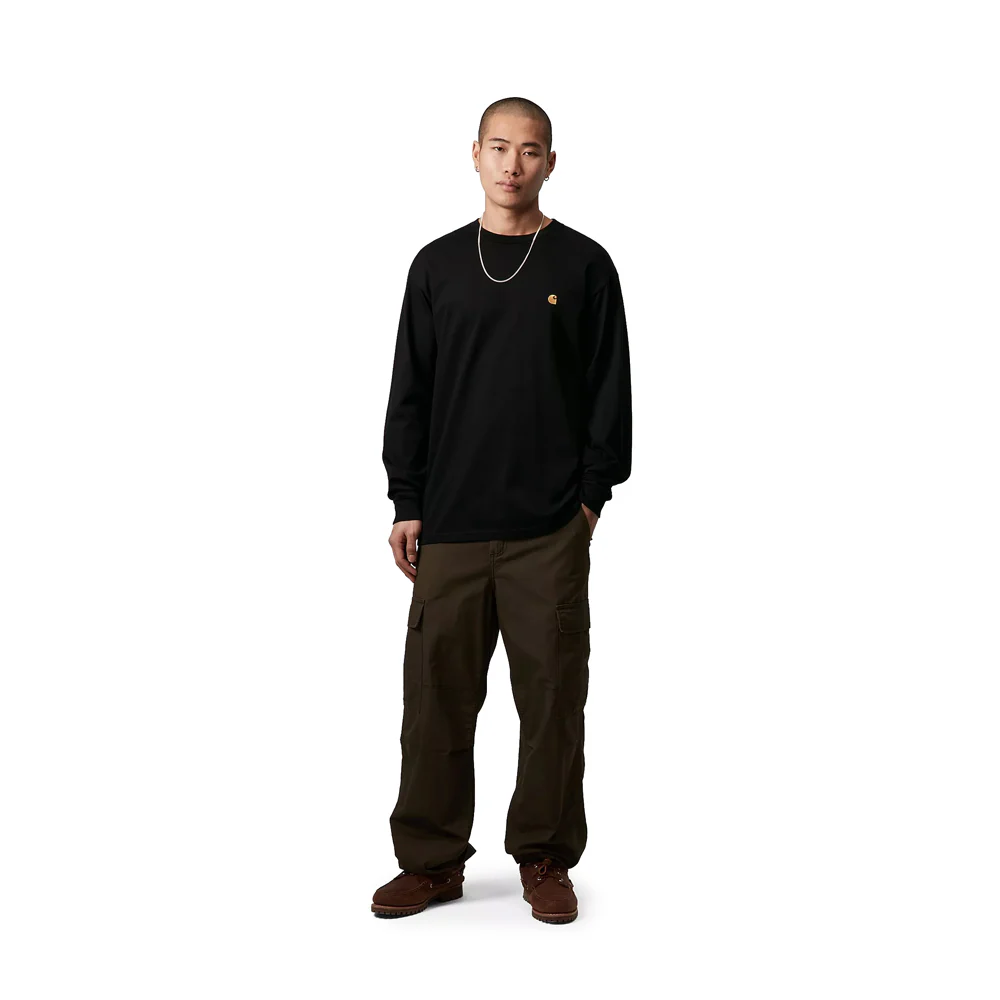 Chase L/S Tee | Black - Image 6