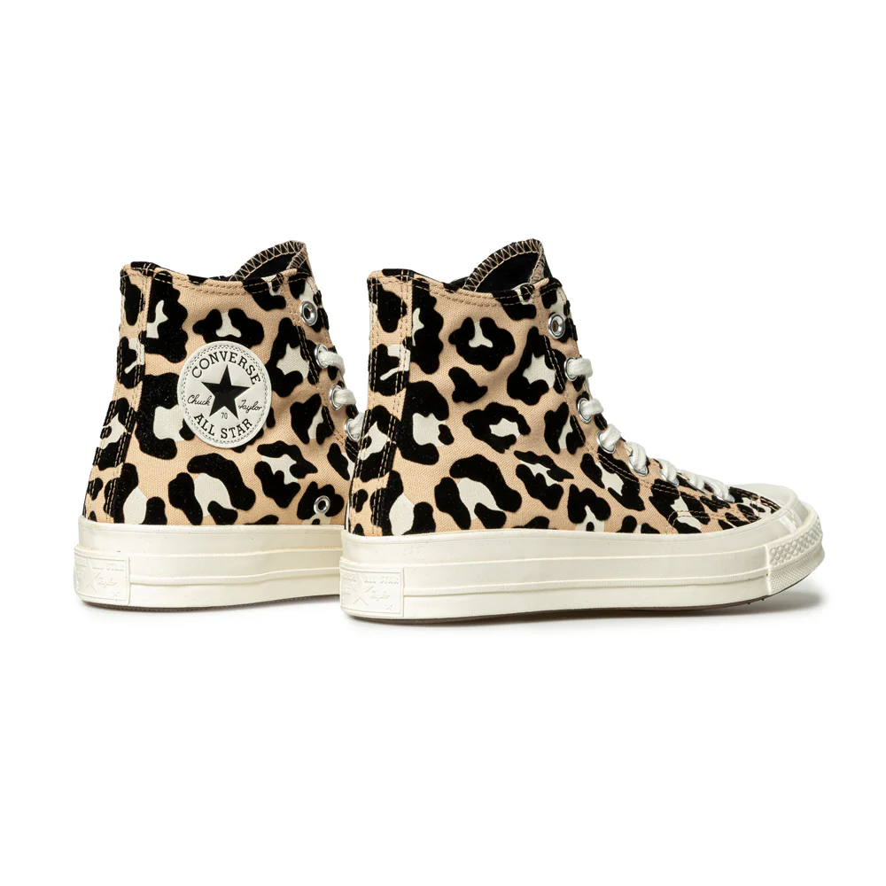 Chuck 70 Leopard Print Hi | Black - Image 3