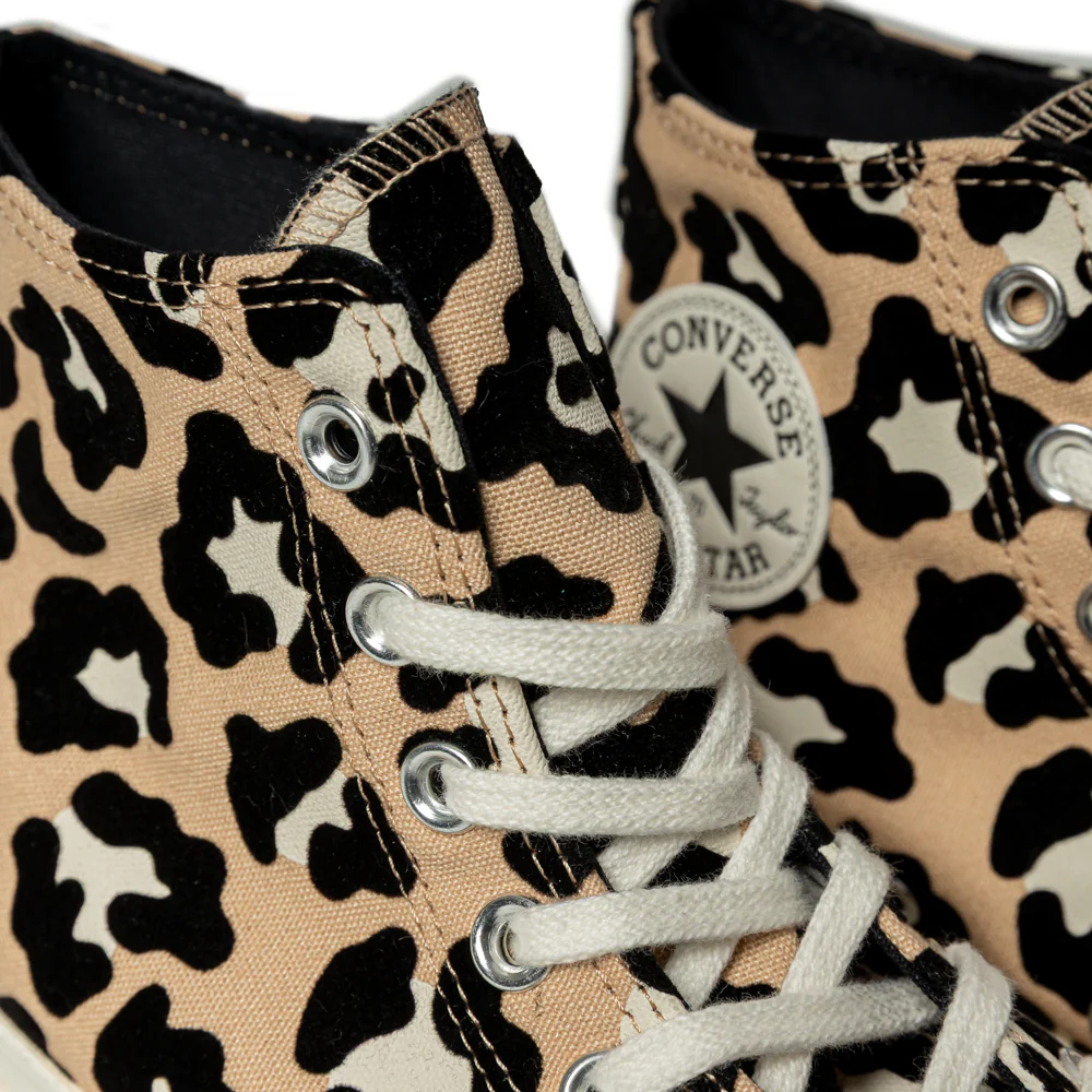 Chuck 70 Leopard Print Hi | Black - Image 4