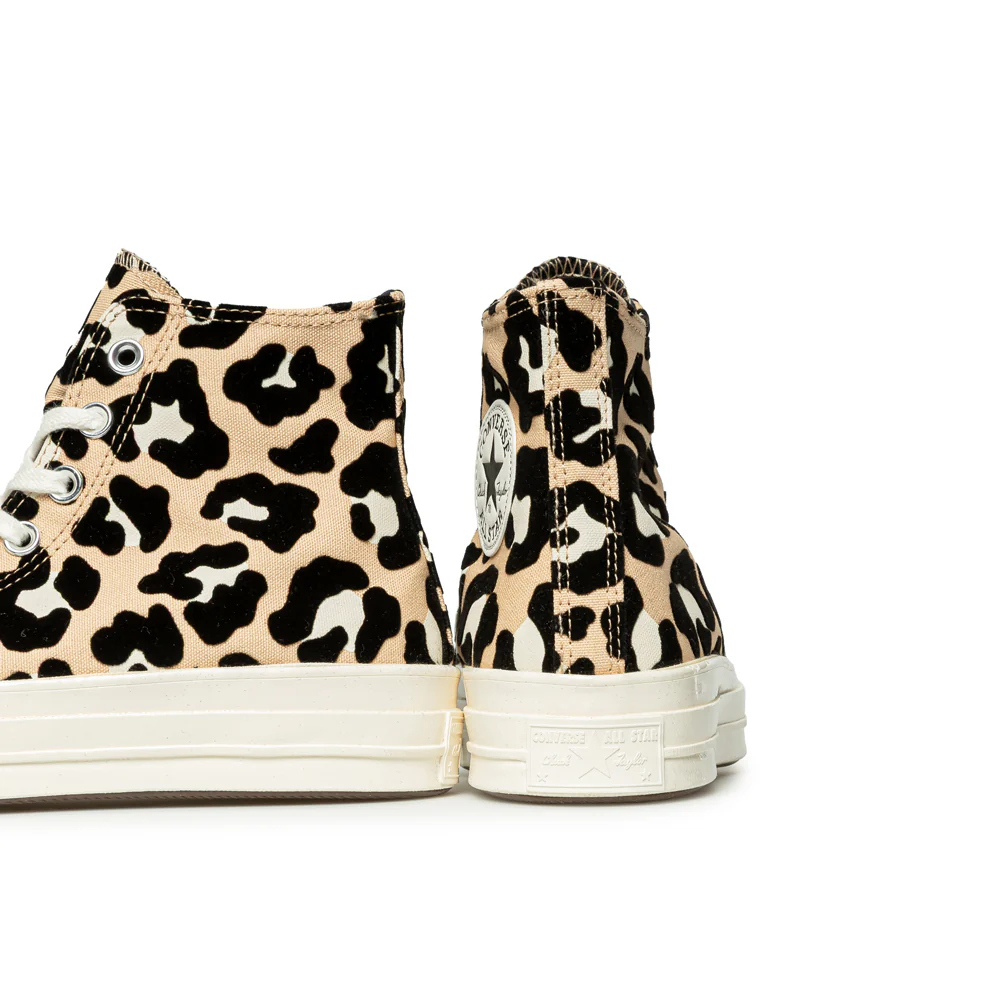 Chuck 70 Leopard Print Hi | Black - Image 6