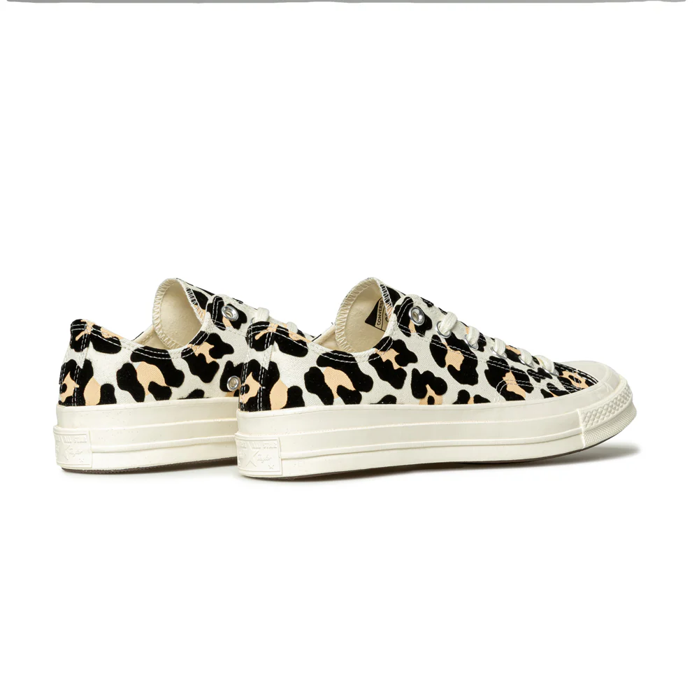 Chuck 70 Leopard Print Low | Black - Image 3