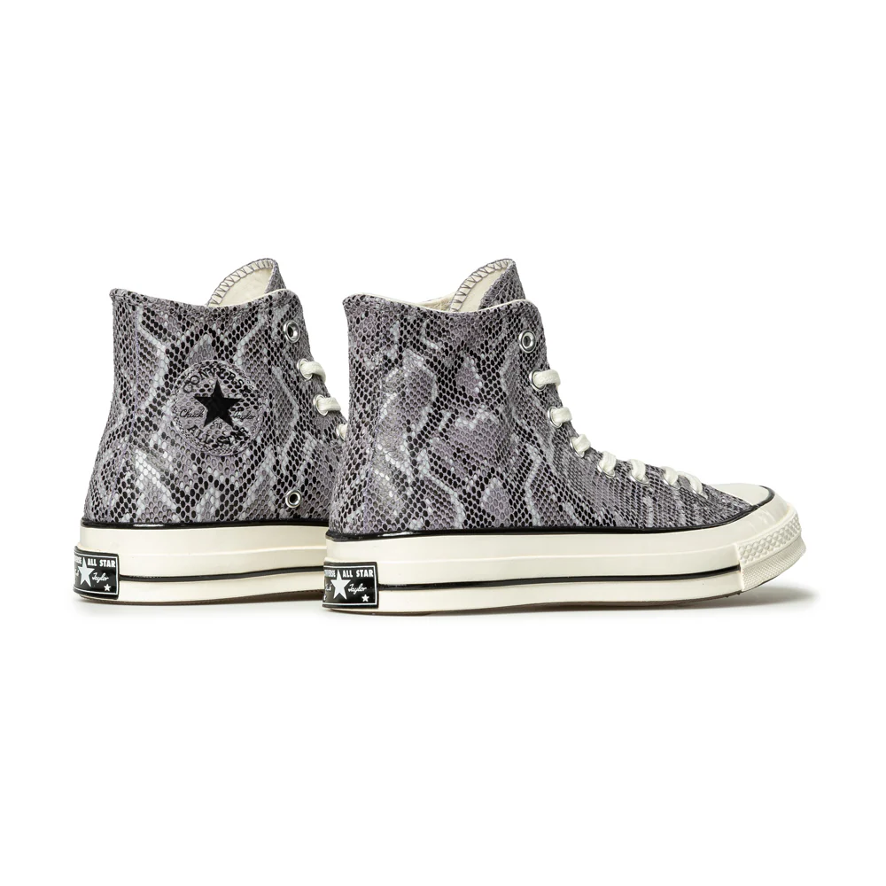 Chuck 70 Snakeskin Print Hi | Black Grey - Image 3