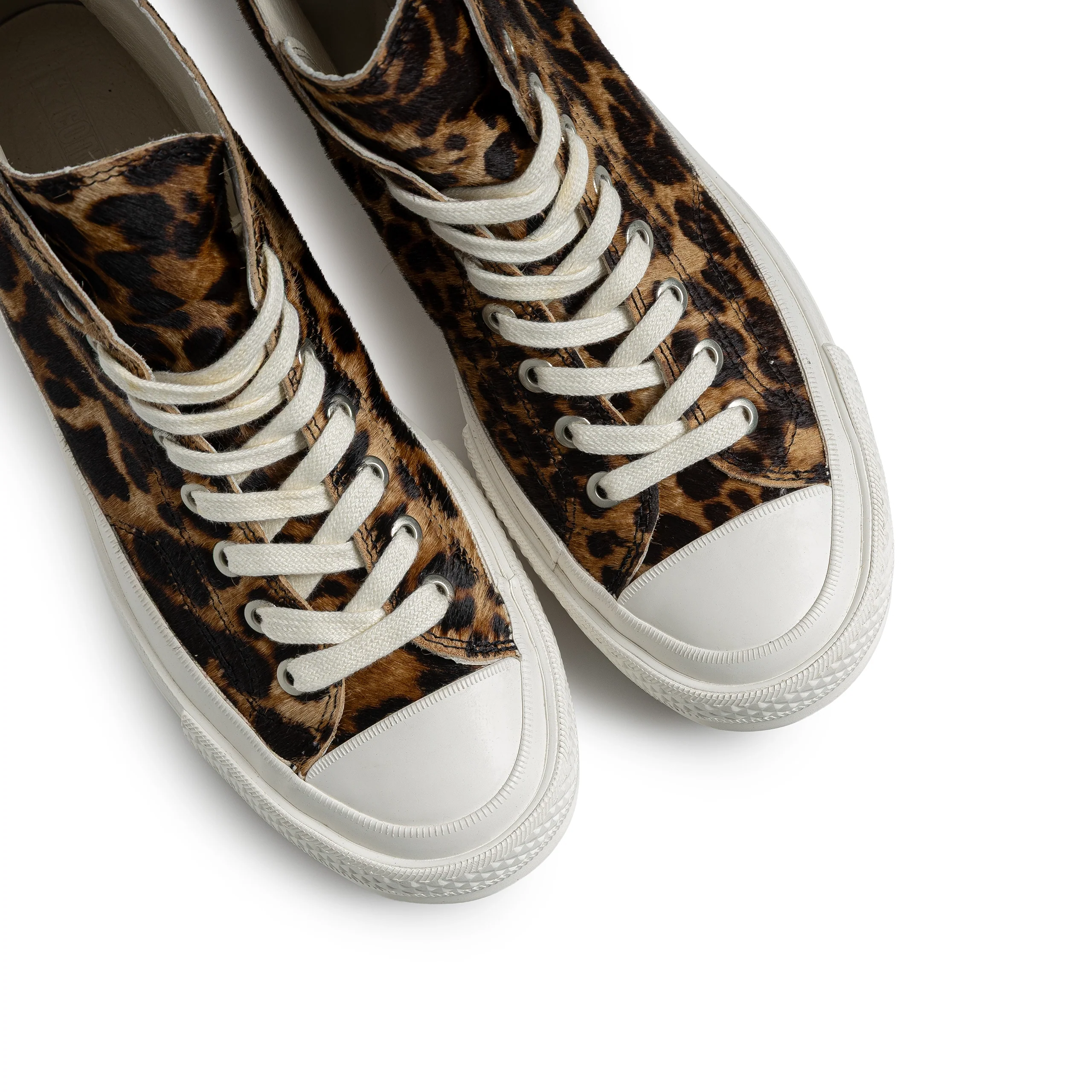 Chuck Taylor All Stars First String HI | Leopard Snow White - Image 5