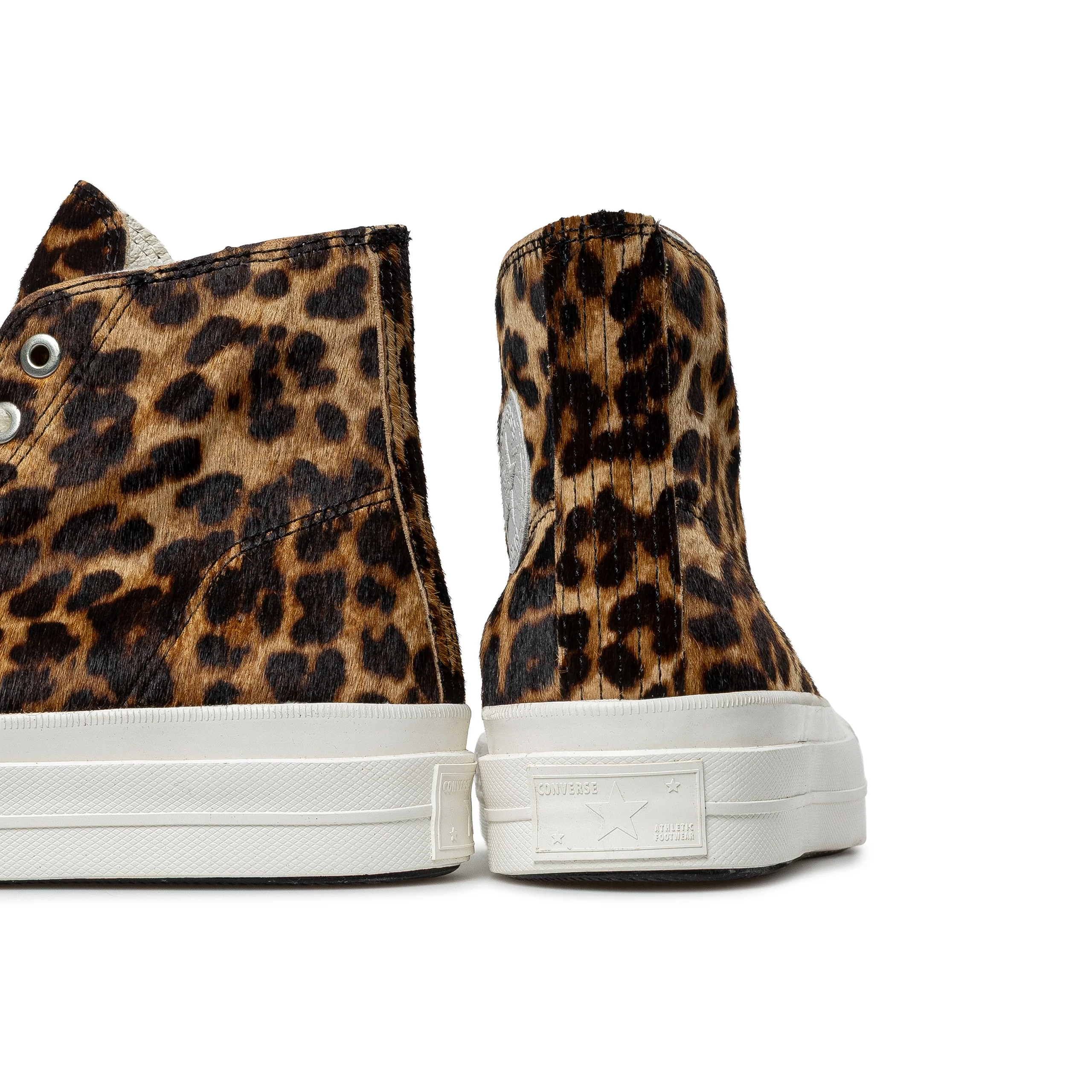Chuck Taylor All Stars First String HI | Leopard Snow White - Image 6