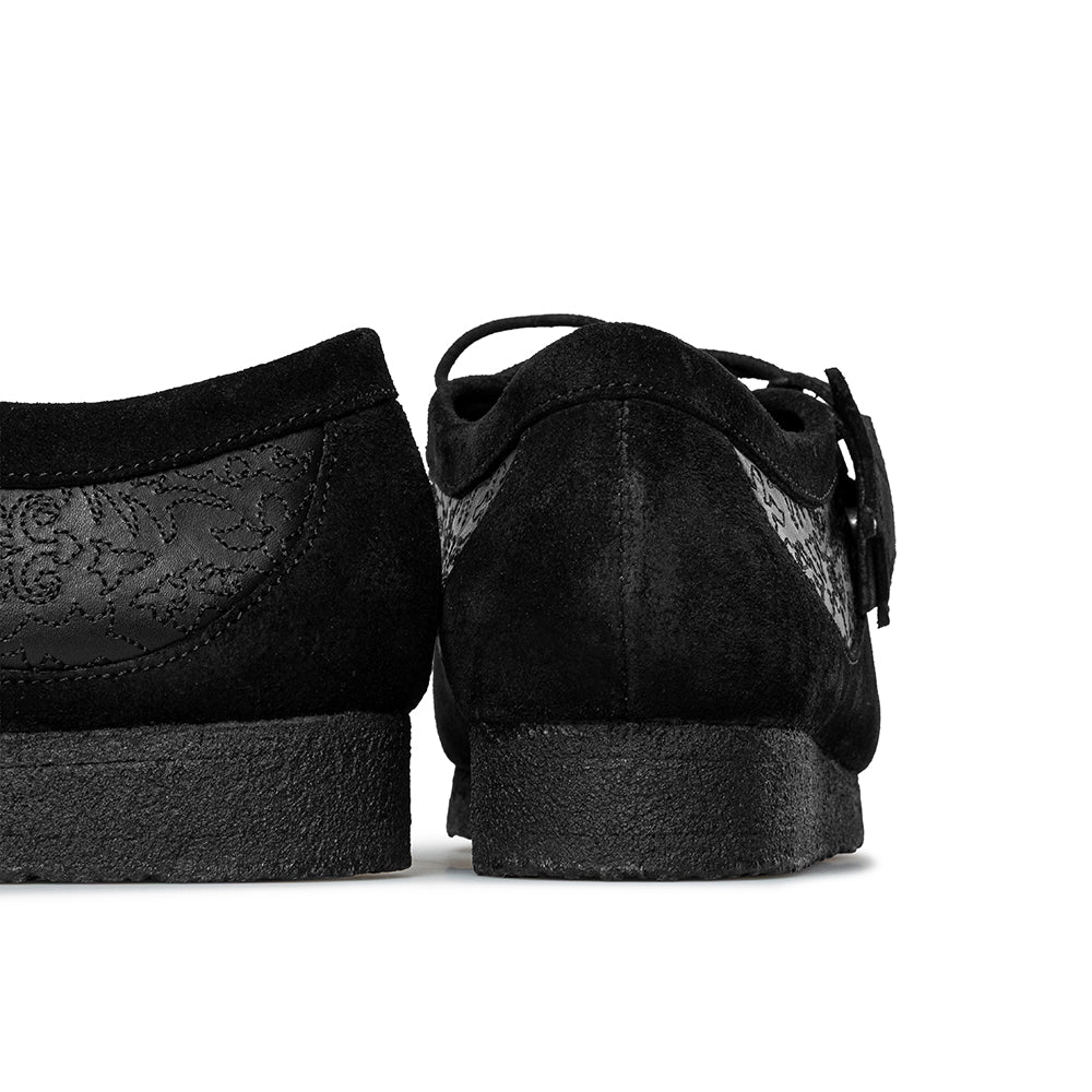 Clarks x Andersson Bell Wallabee | Black Embroidery - Image 6