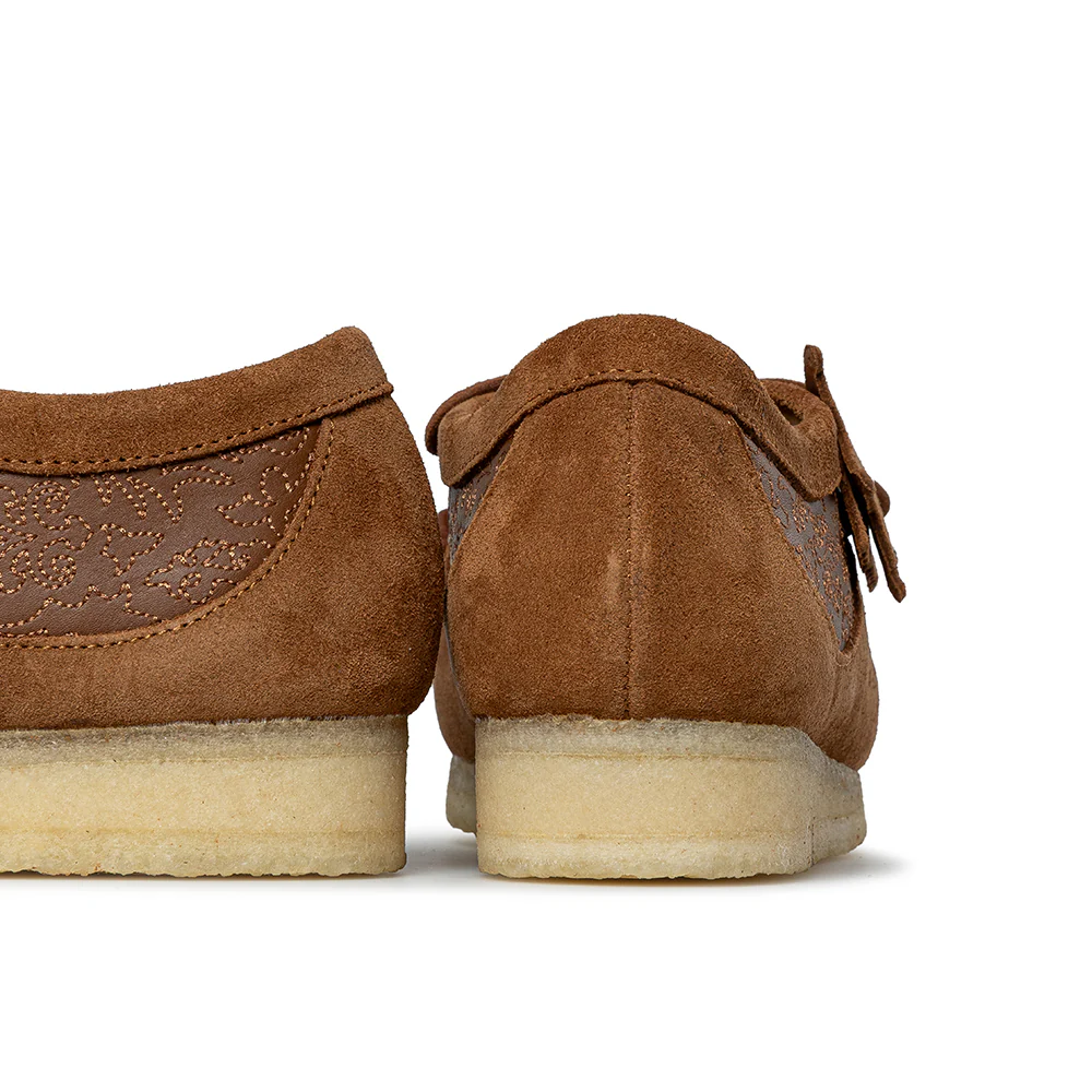 Clarks x Andersson Bell Wallabee | Tan Embroidery - Image 6