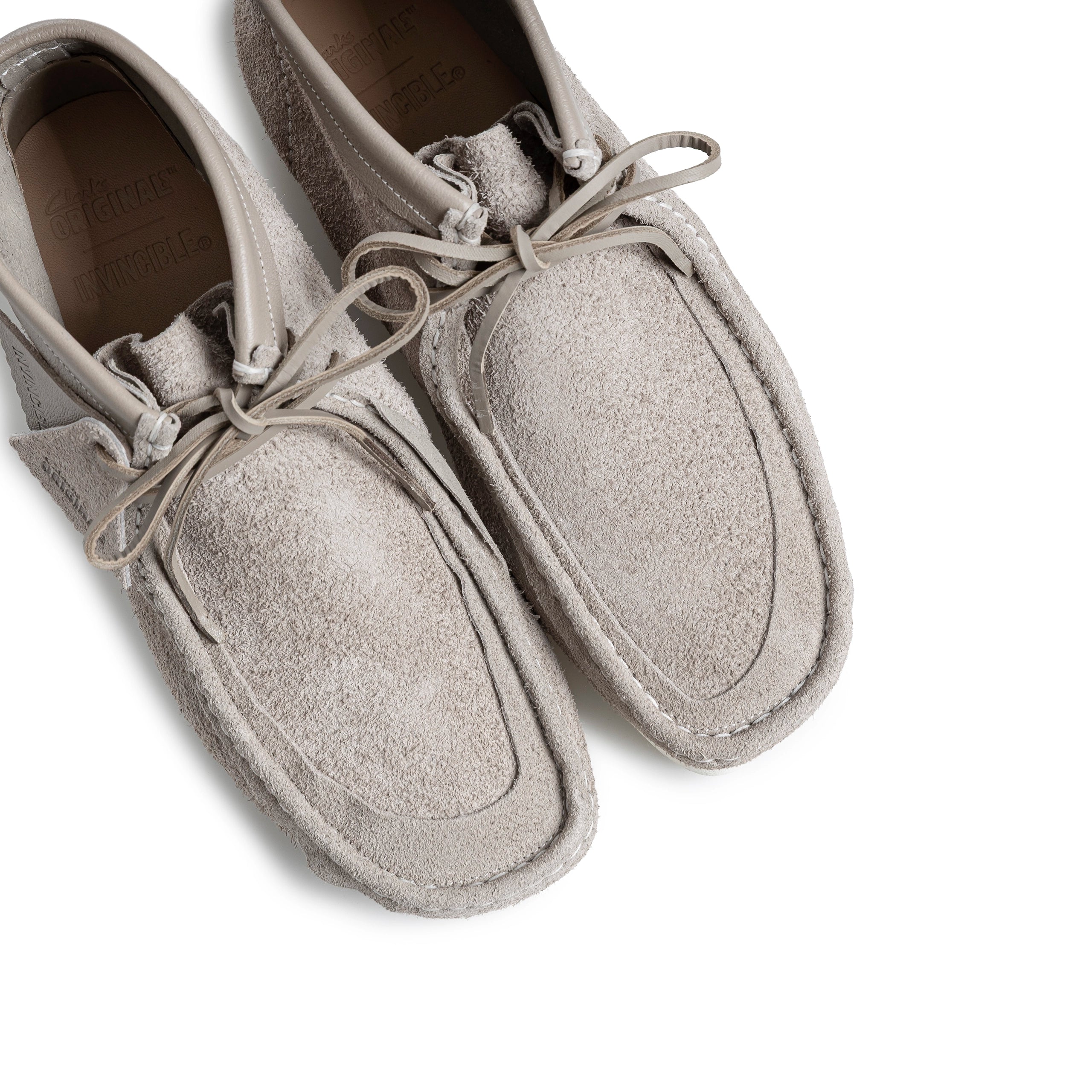 Clarks x Invincible Wallabee Boot | Taupe Combi - Image 5