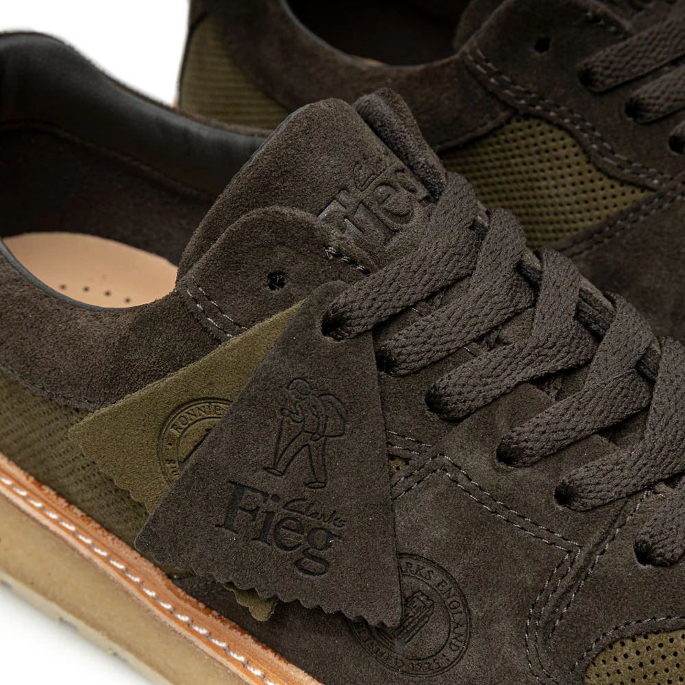 Clarks x Ronnie Fieg Sandford 2 | Dark Olive - Image 4