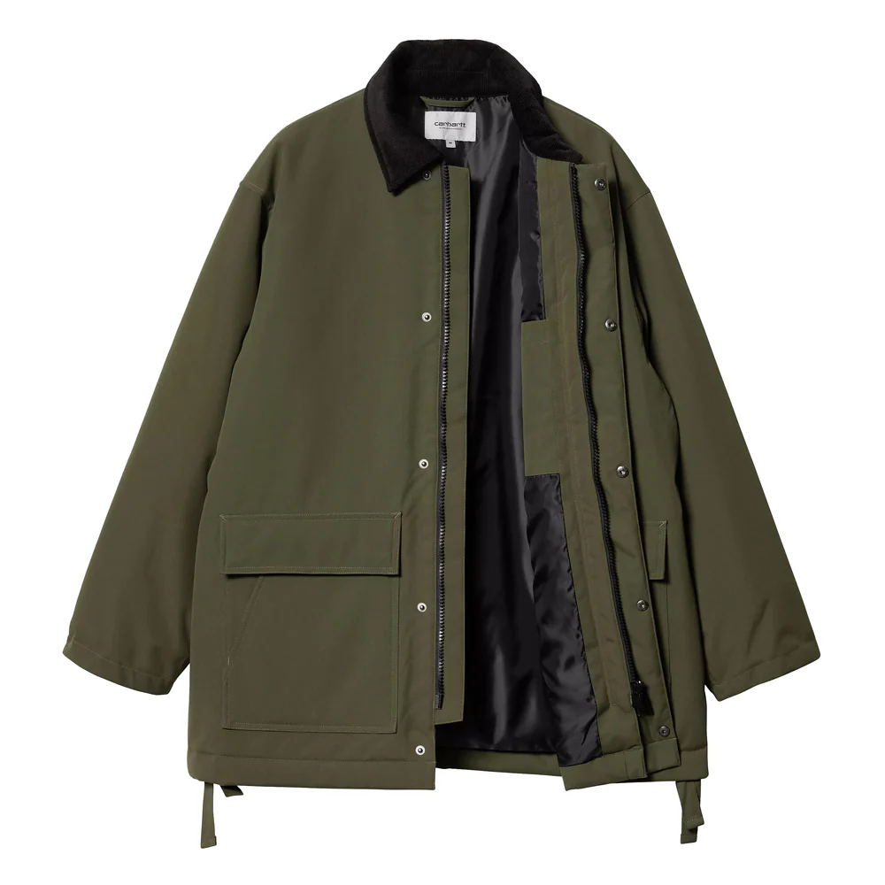 Clarton Coat | Office Green - Image 3