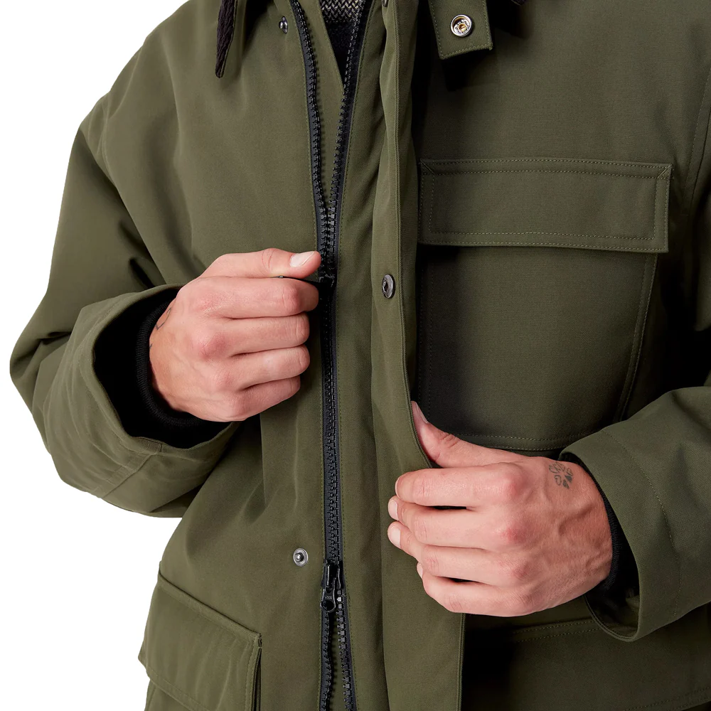 Clarton Coat | Office Green - Image 7