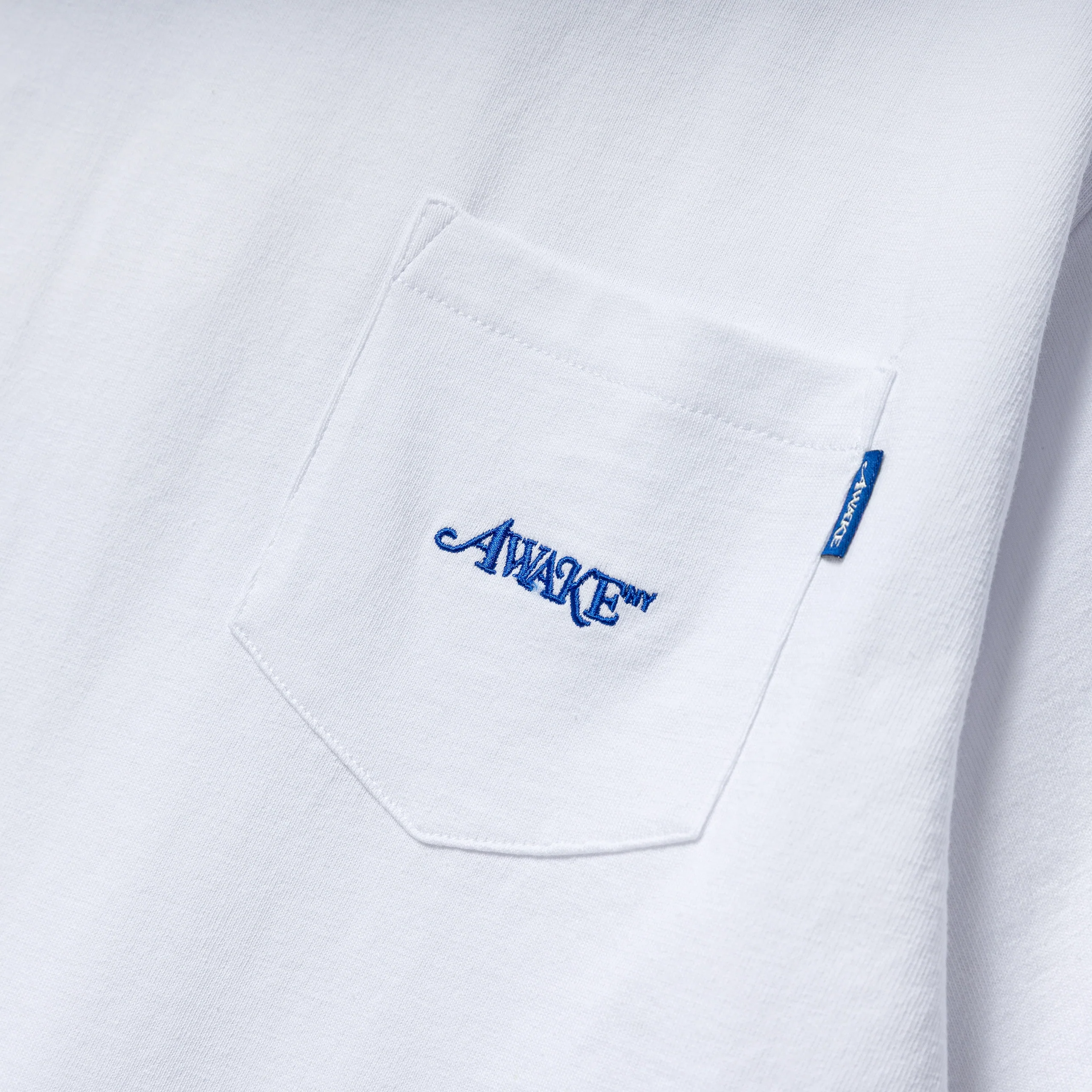 Classic Logo Pocket Tee | White - Image 3