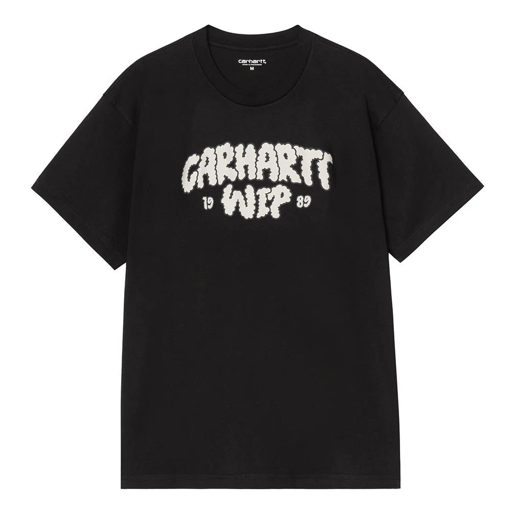 Cloud Script Tee | Black