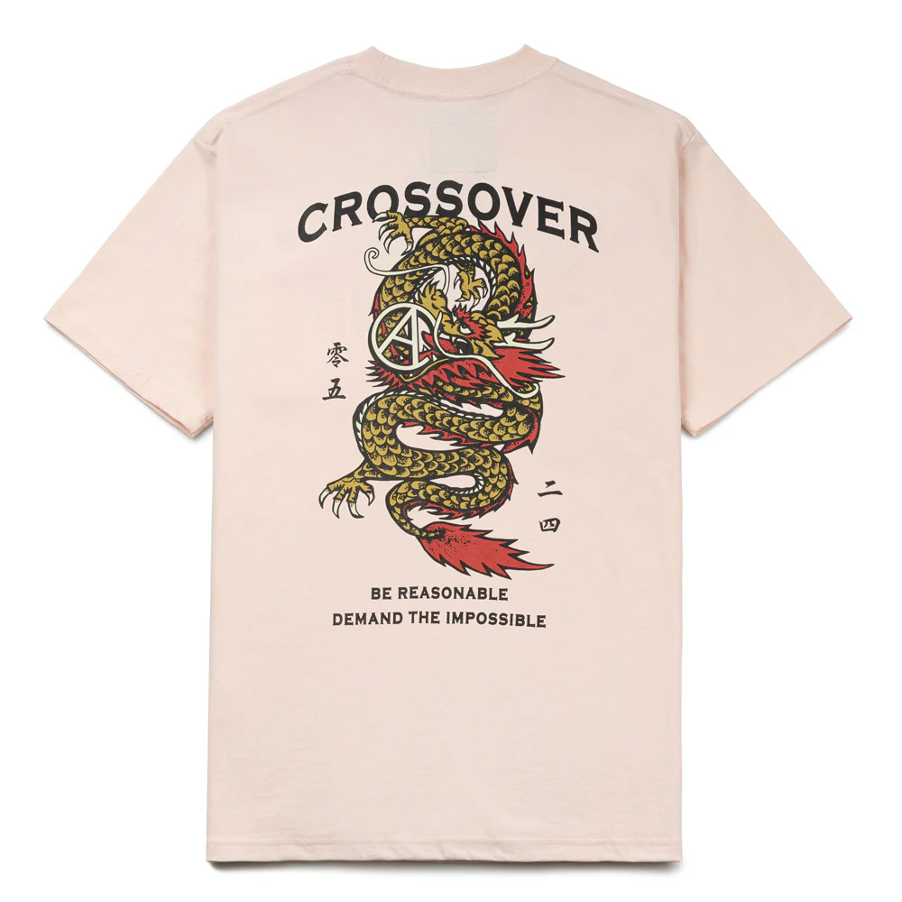 CROSSOVER "Year Of The Dragon" Tee | Pink - Image 2