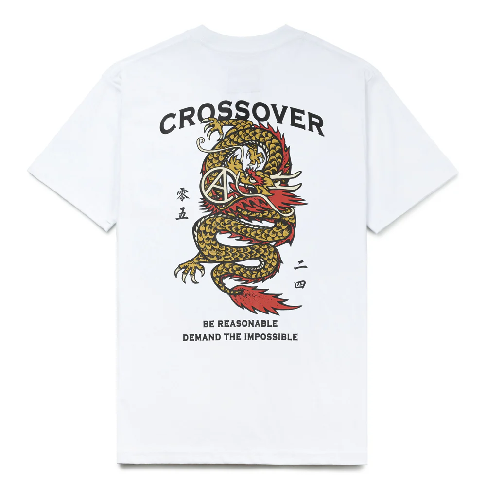 CROSSOVER "Year Of The Dragon" Tee | White - Image 2