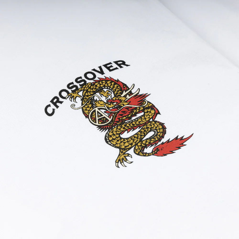 CROSSOVER "Year Of The Dragon" Tee | White - Image 3