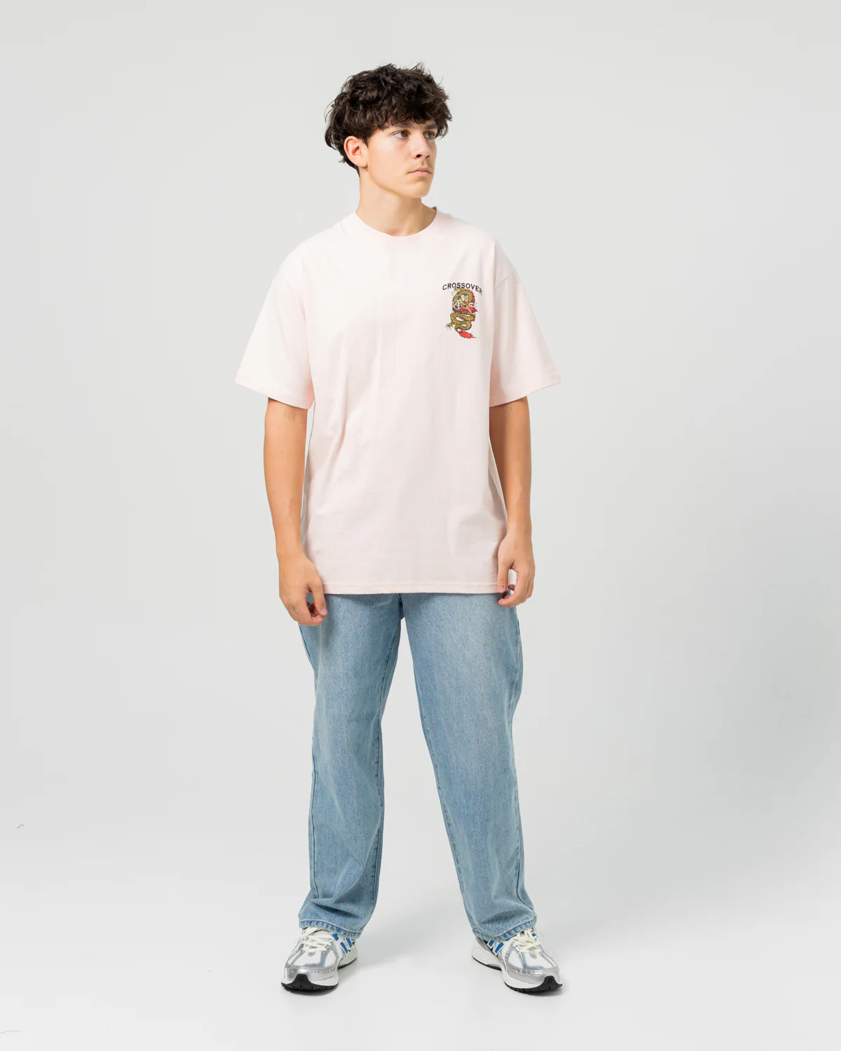 CROSSOVER "Year Of The Dragon" Tee | White - Image 4