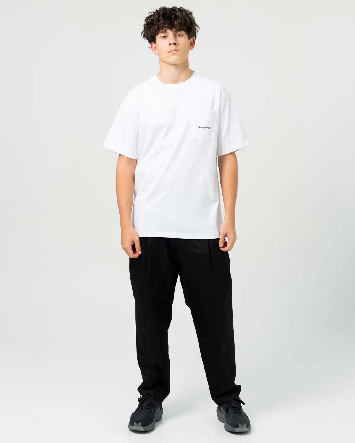 CROSSOVER "Year Of The Dragon" Pocket Tee | Pink - Image 4