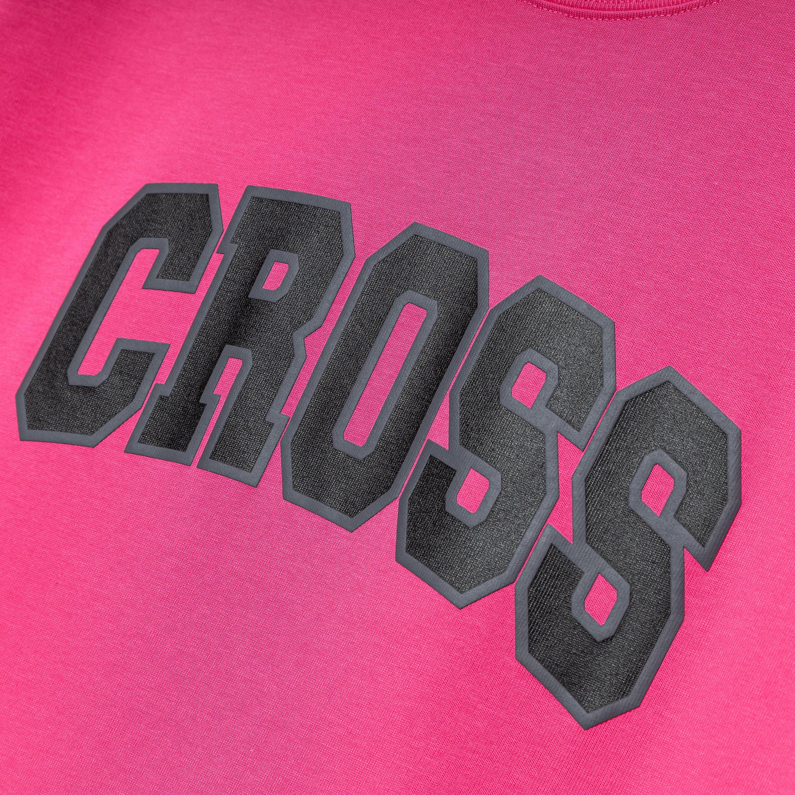 Collegiate Over Tee | Pink - Image 3