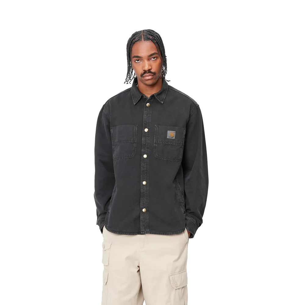 Conro Shirt Jac | Black - Image 3