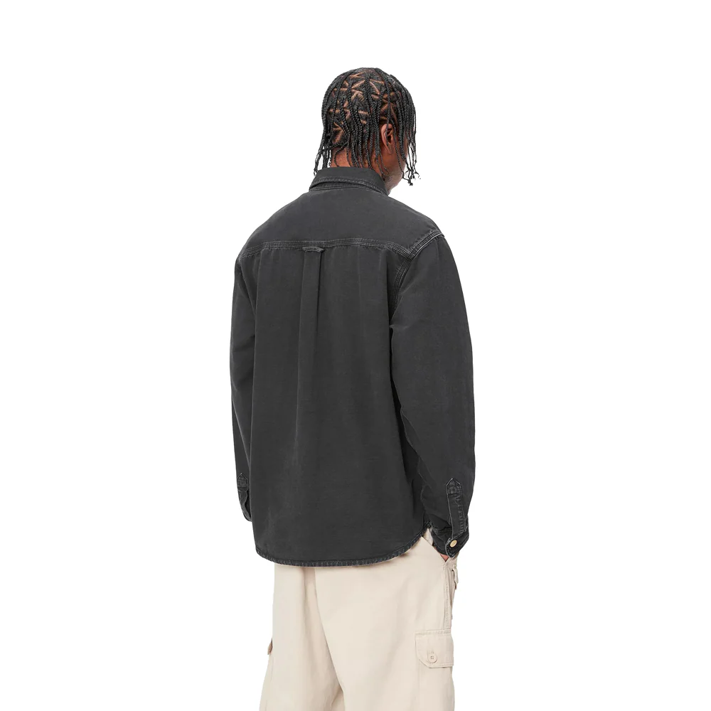 Conro Shirt Jac | Black - Image 4