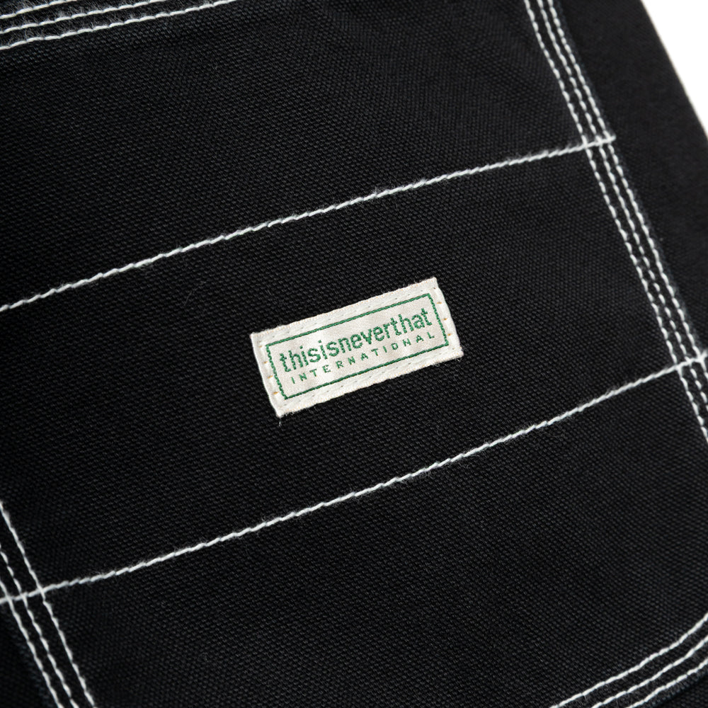 Contrast Stitch Pant | Black - Image 3