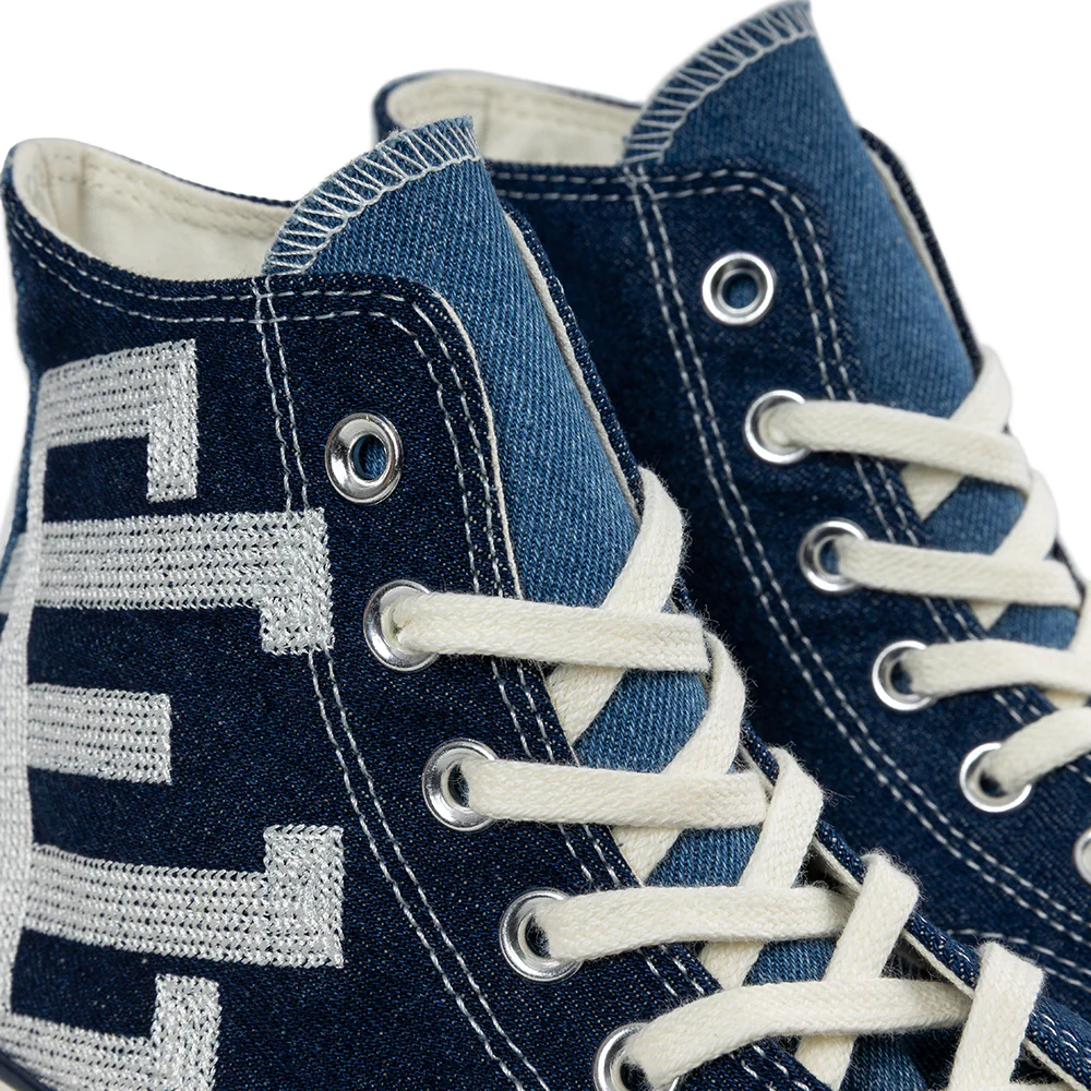 Converse x Eric Emanuel Chuck 70 High Top | Navy Blue - Image 4