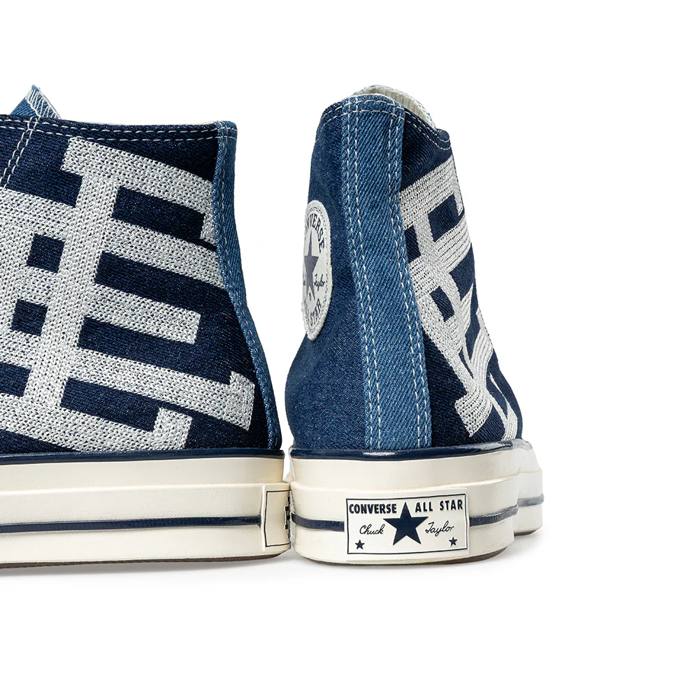 Converse x Eric Emanuel Chuck 70 High Top | Navy Blue - Image 6