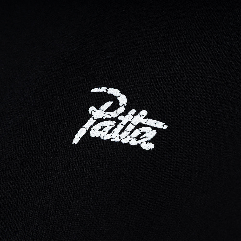 Croco Tee | Black - Image 3