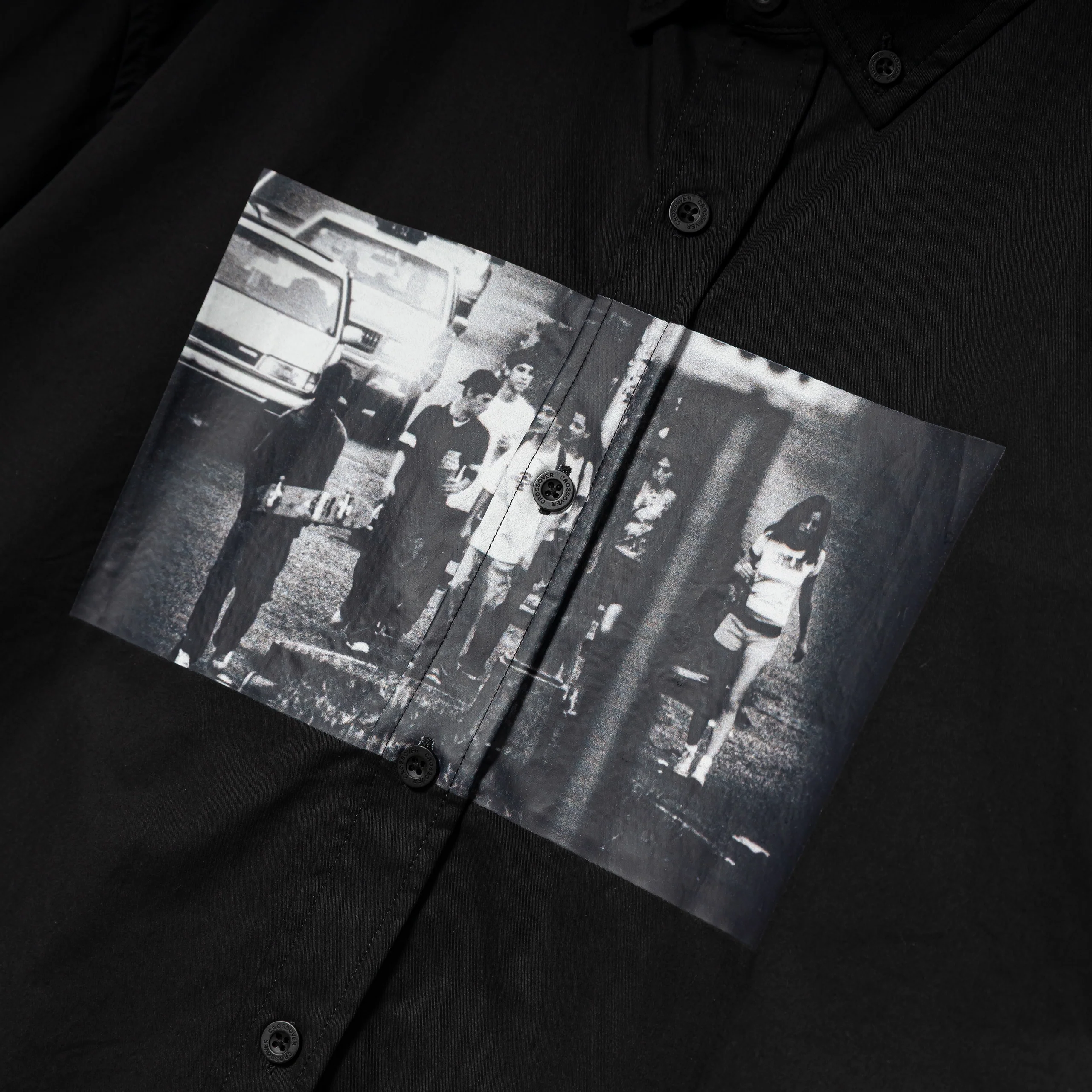 CROSSOVER® × KIDS by Larry Clark 30th Anniversary '02' Shirt | Black - Image 3