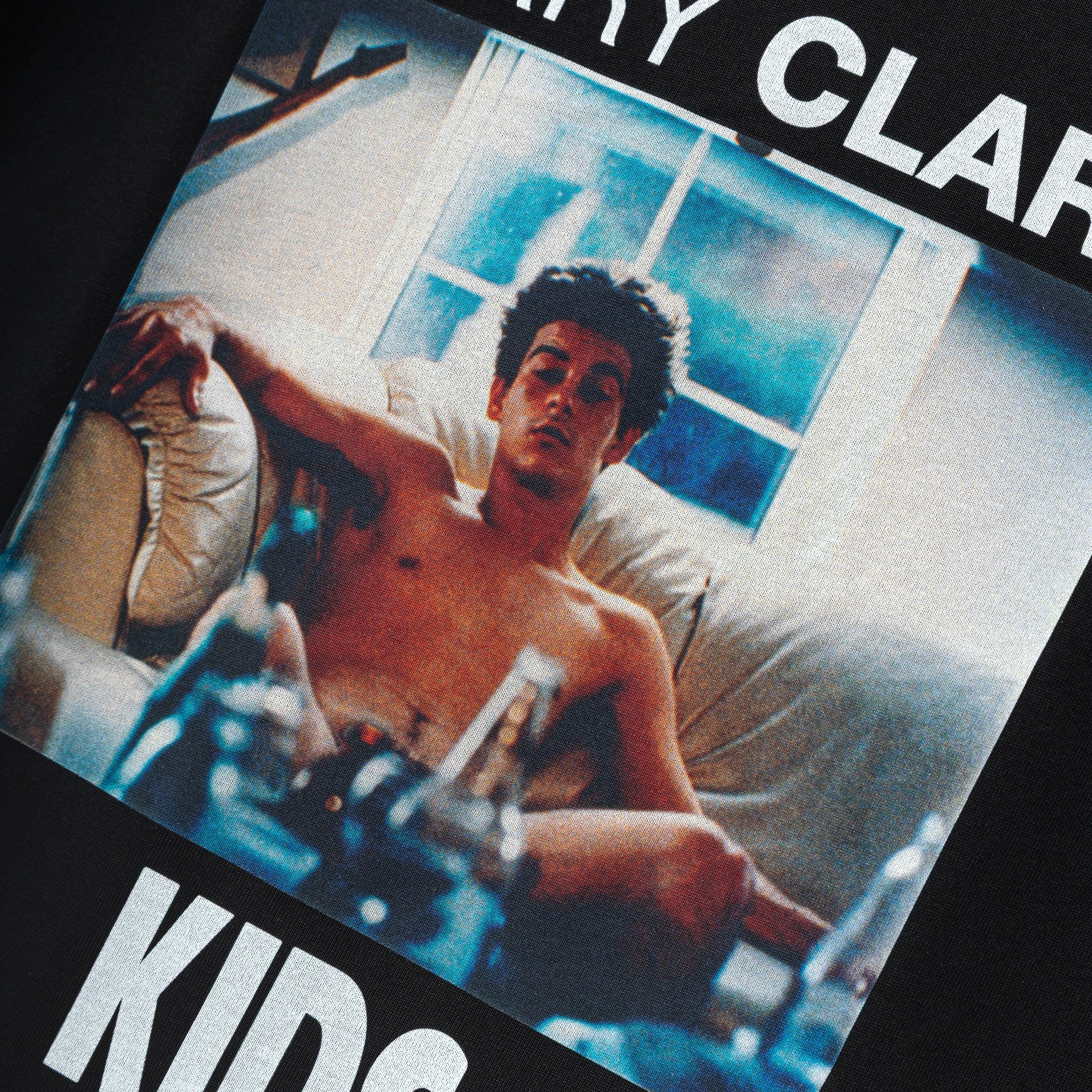 CROSSOVER® × KIDS by Larry Clark 30th Anniversary '05' Tee | Black - Image 3