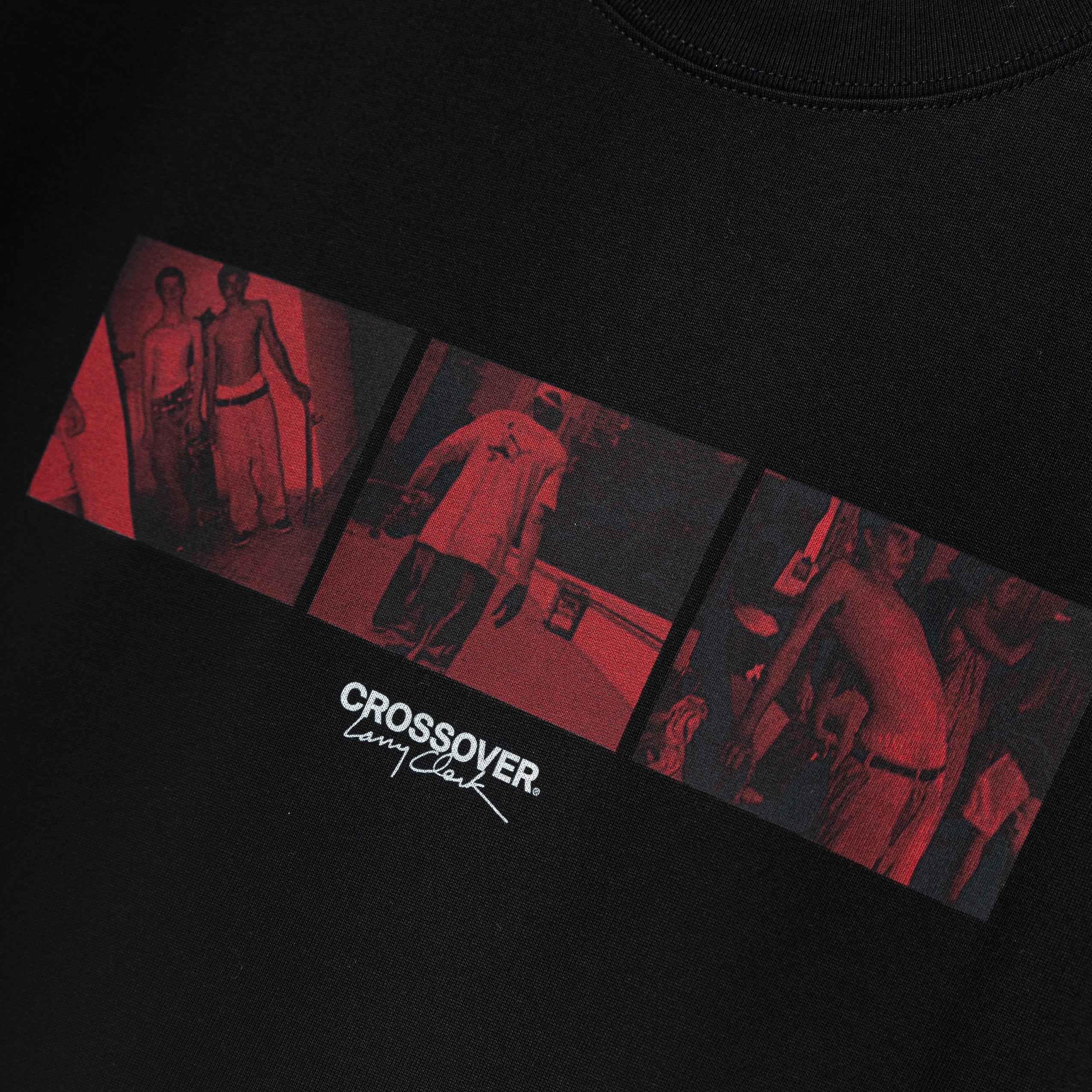 CROSSOVER® × KIDS by Larry Clark 30th Anniversary '06' Tee | Black - Image 3
