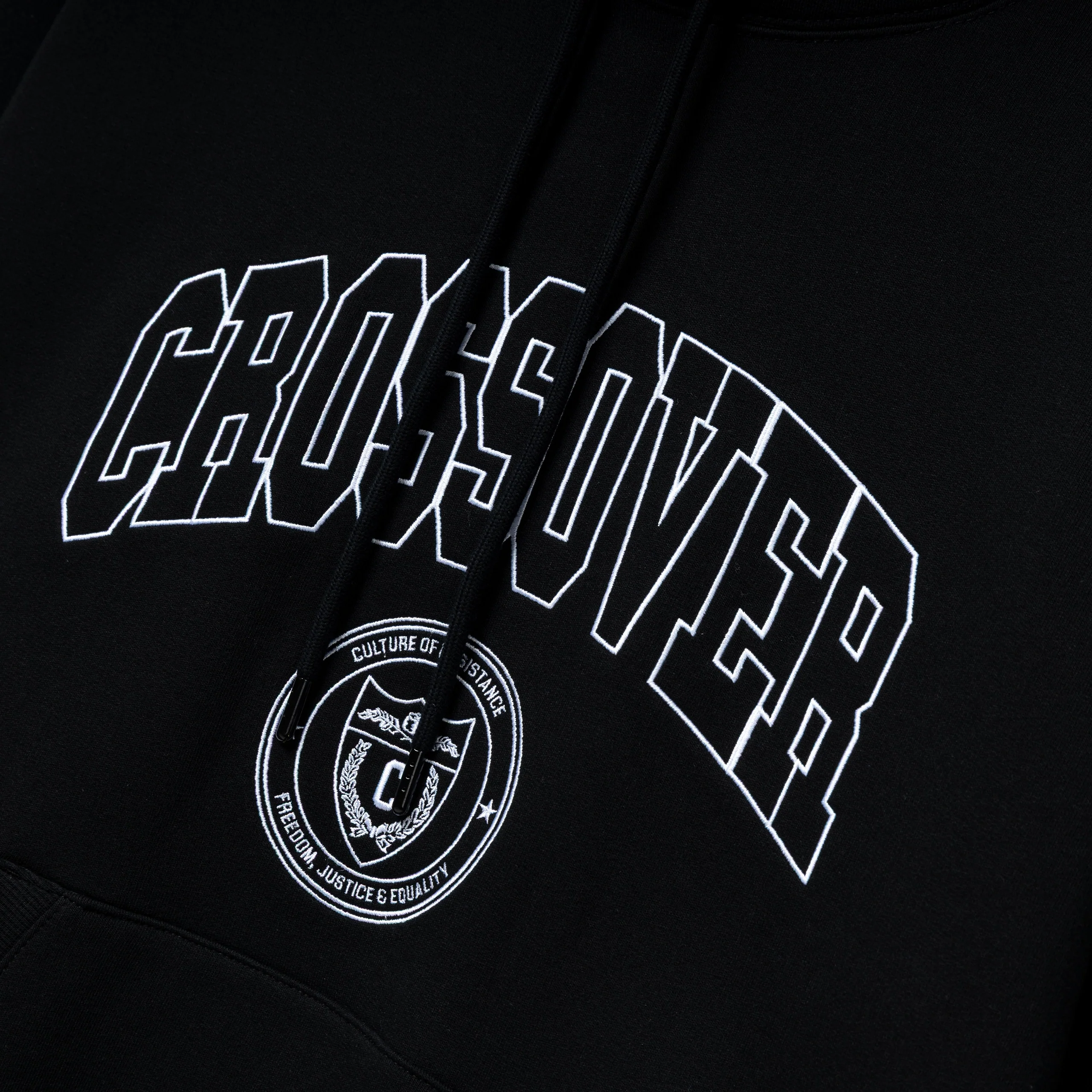 CROSSOVER "Culture of Resistance" Pullover Hoodie | Black - Image 3