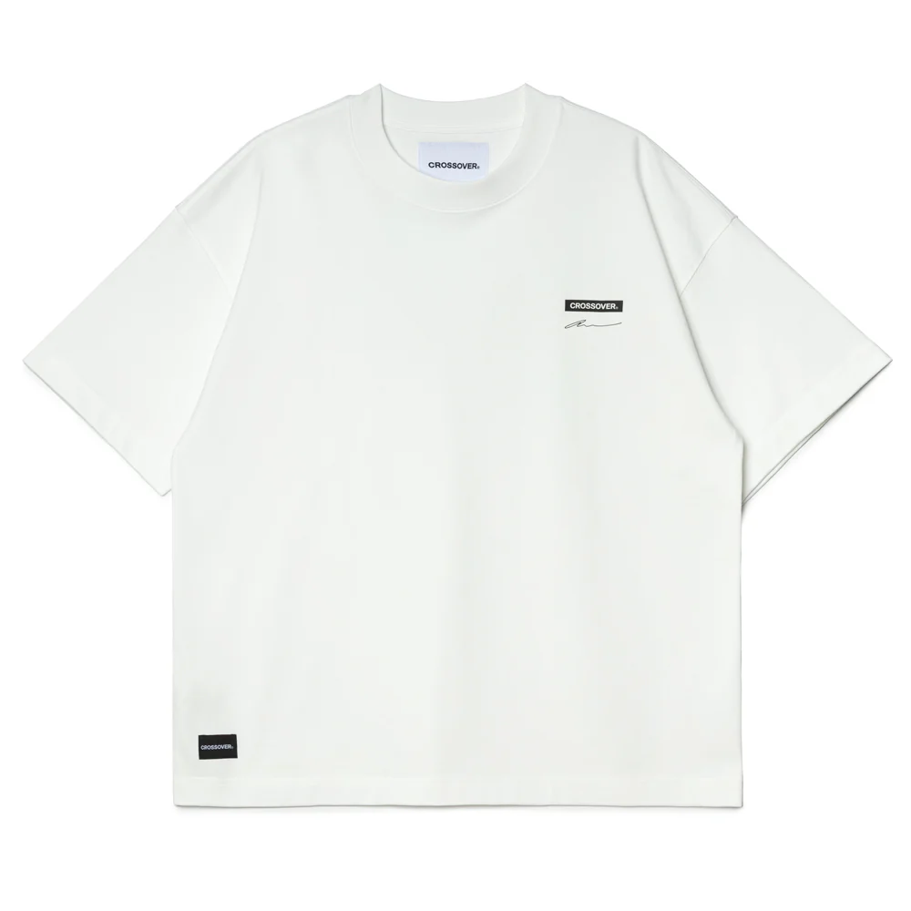 Crossover x Atsuko Tanaka '01' Tee | White - Image 2