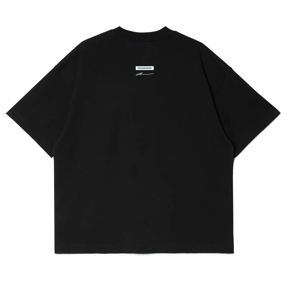 Crossover x Atsuko Tanaka '03' Tee | Black - Image 2
