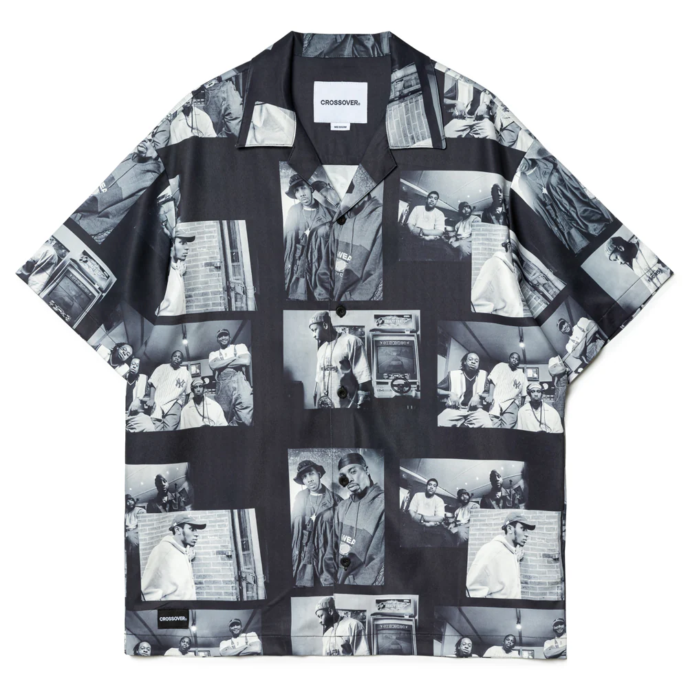 Crossover x Atsuko Tanaka Hawaiian Shirt | Black