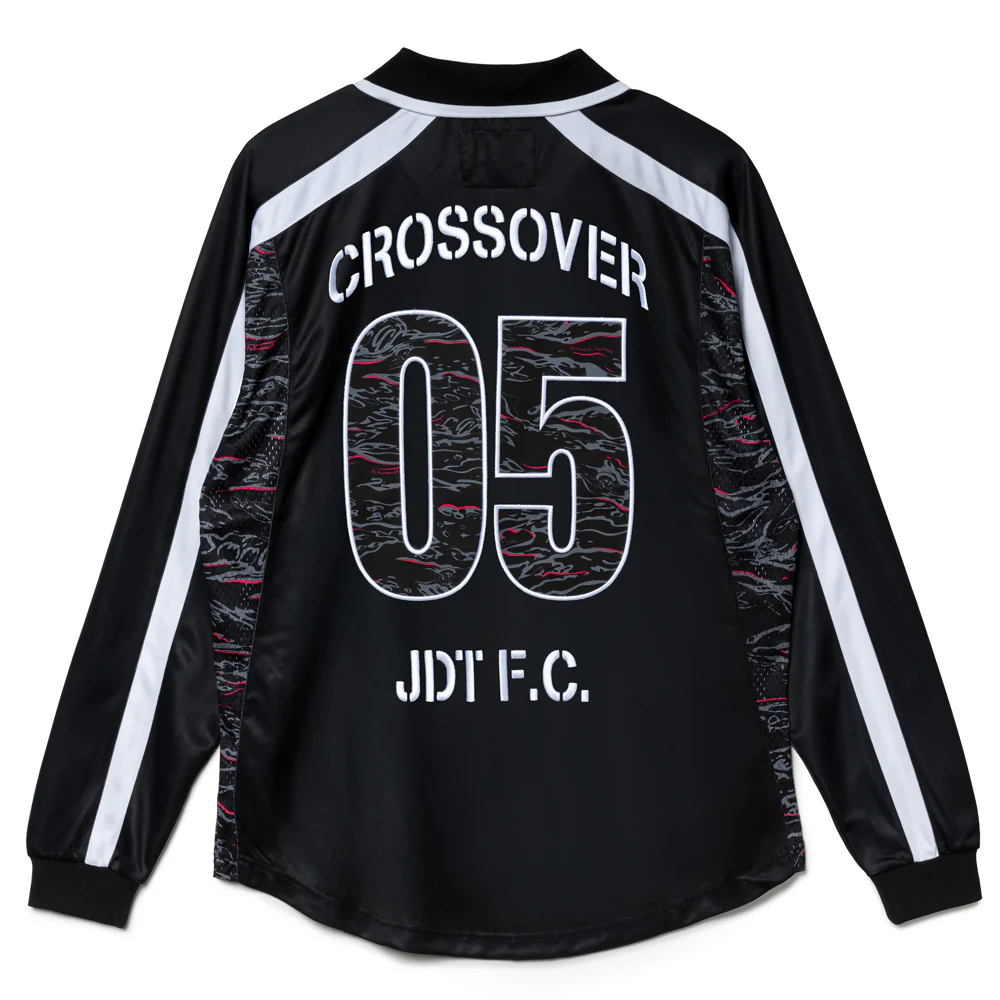 Crossover x JDT Collar L/S Jersey | Black