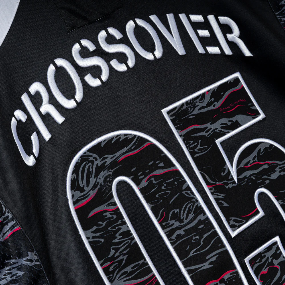 Crossover x JDT Collar L/S Jersey | Black - Image 3