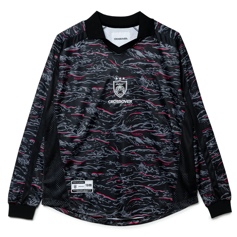 Crossover x JDT Collar L/S Jersey | Camo - Image 2