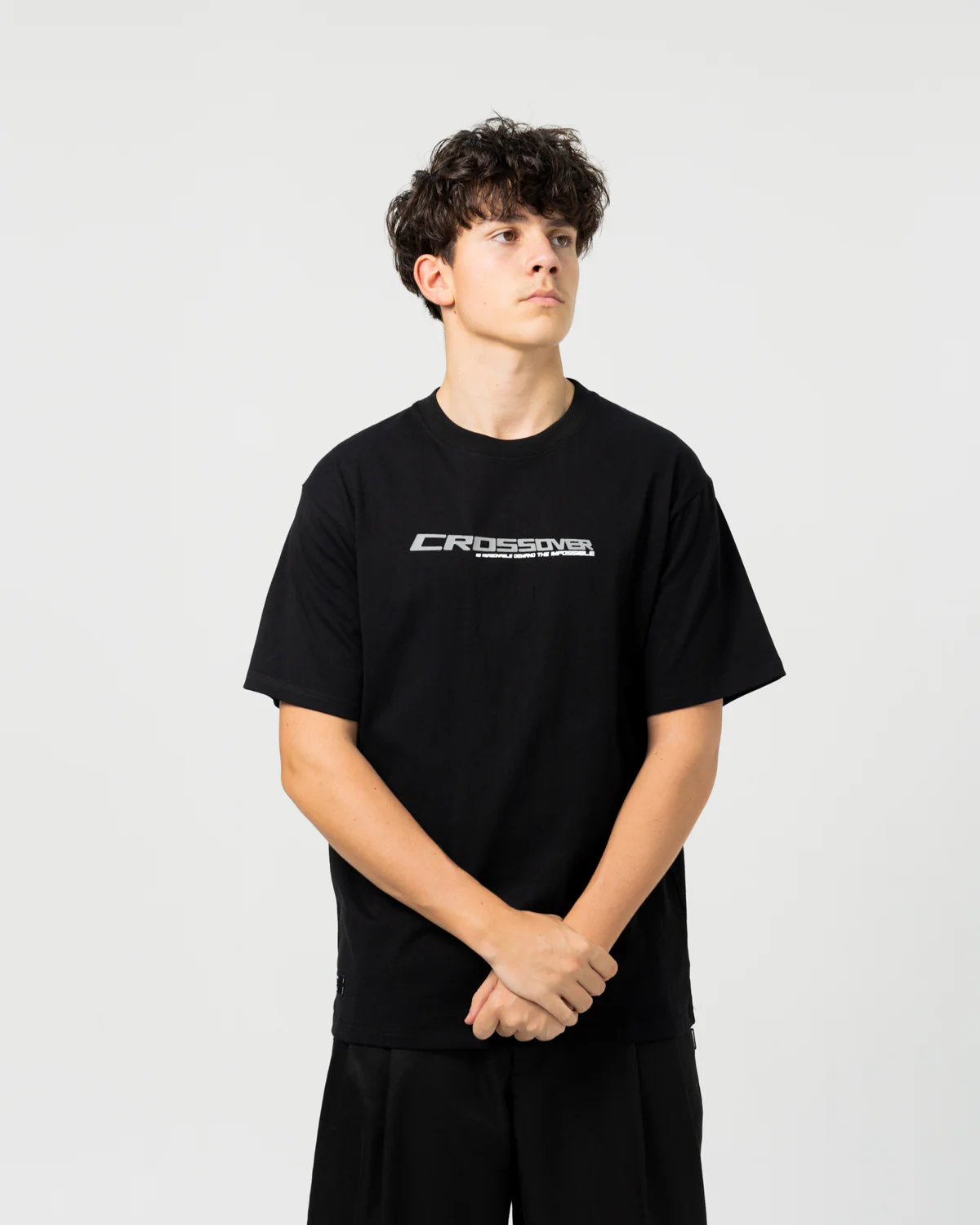 CROSSOVER x mo'des  "Solaris" Tee | Black - Image 5