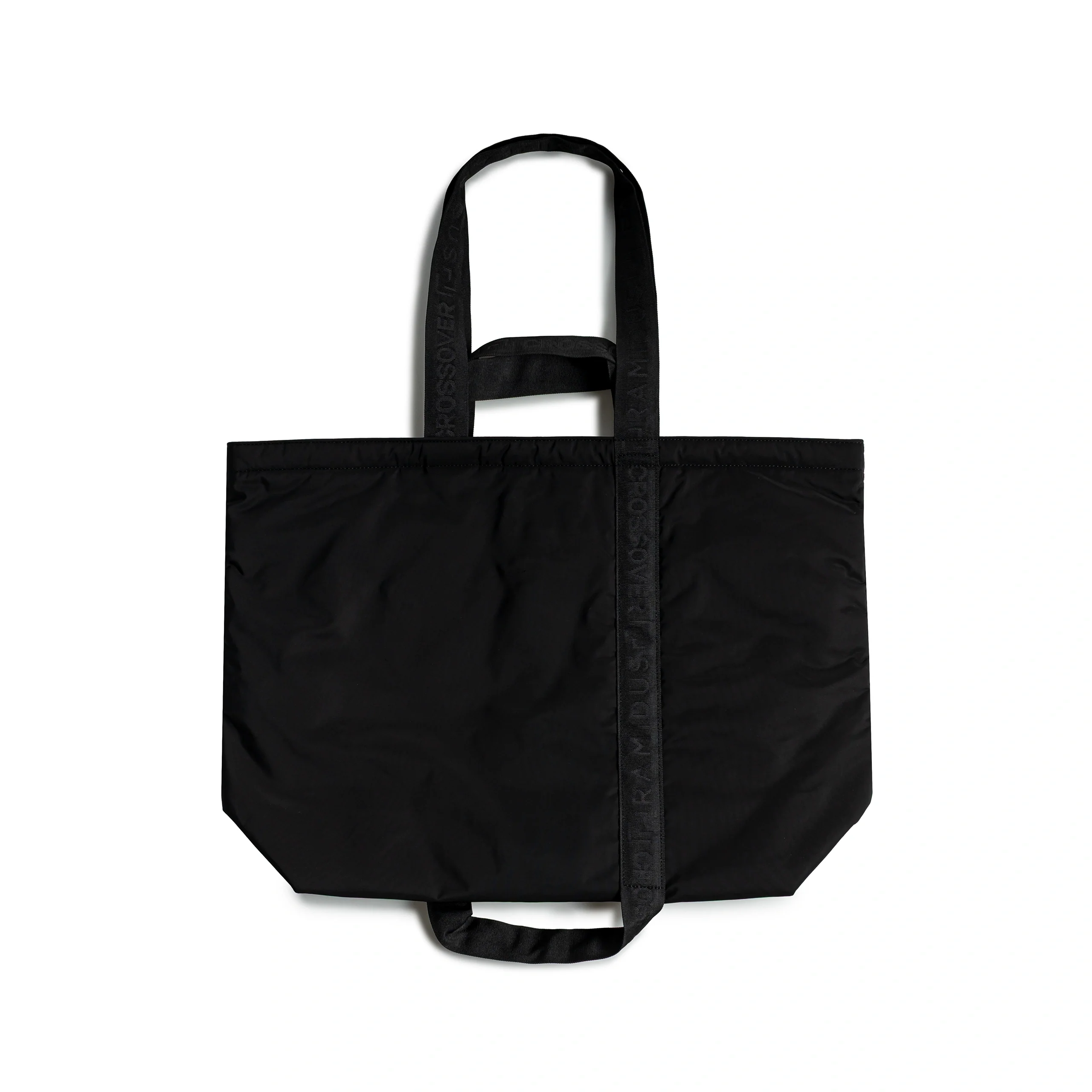 CROSSOVER x Ramidus Tote Bag (L) | Black - Image 2
