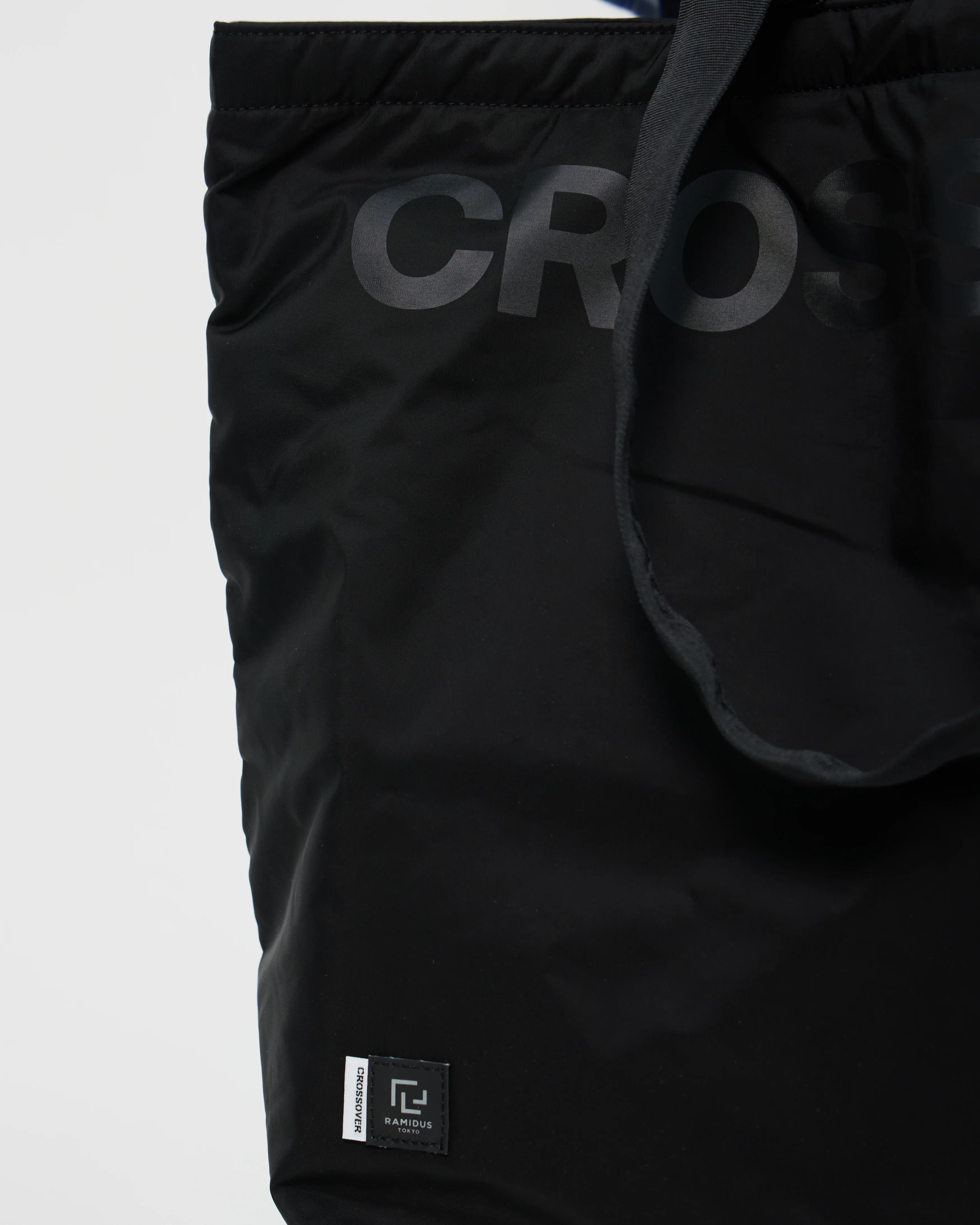CROSSOVER x Ramidus Tote Bag (L) | Black - Image 5