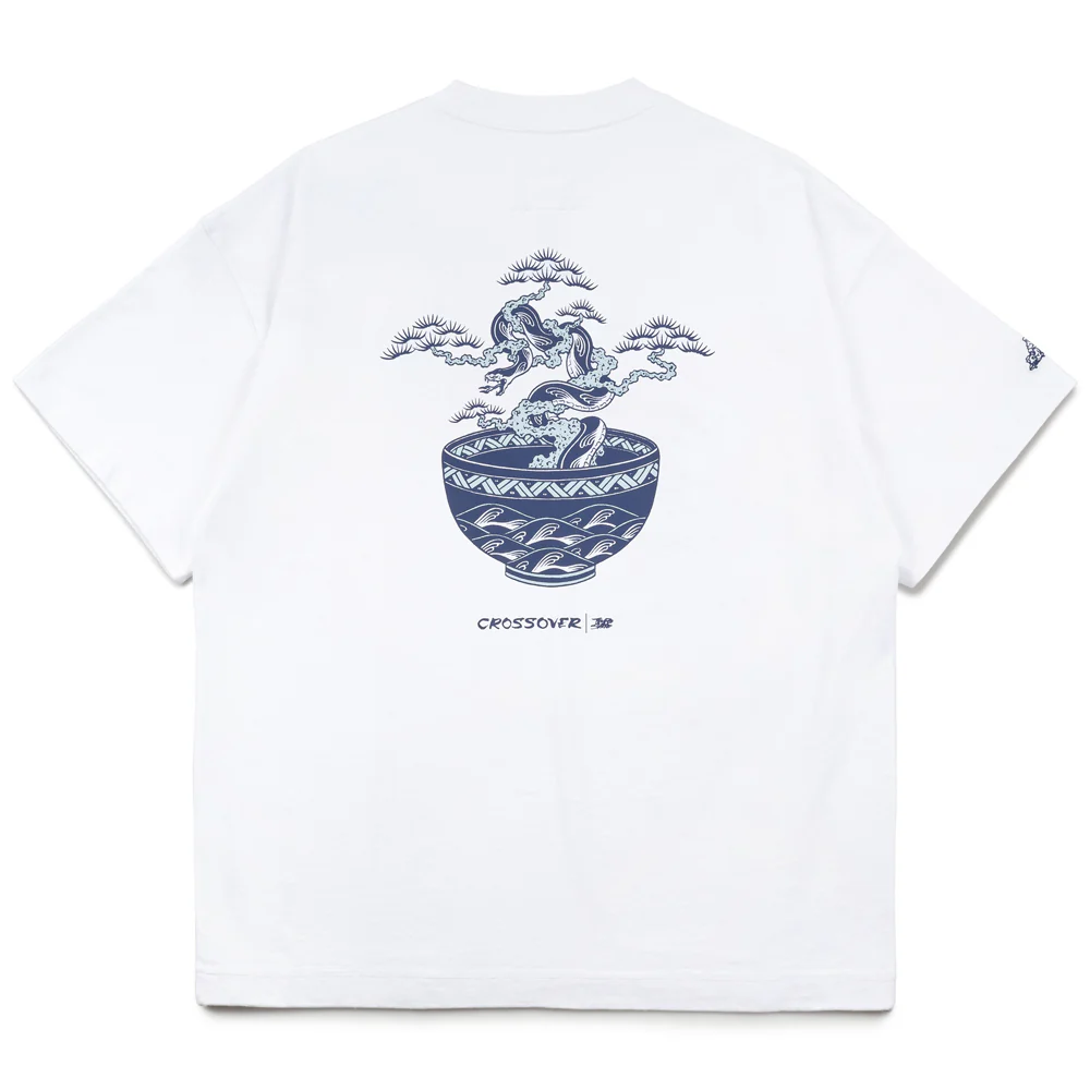Crossover x Temple of Skate 'The Bonsai' Tee | White