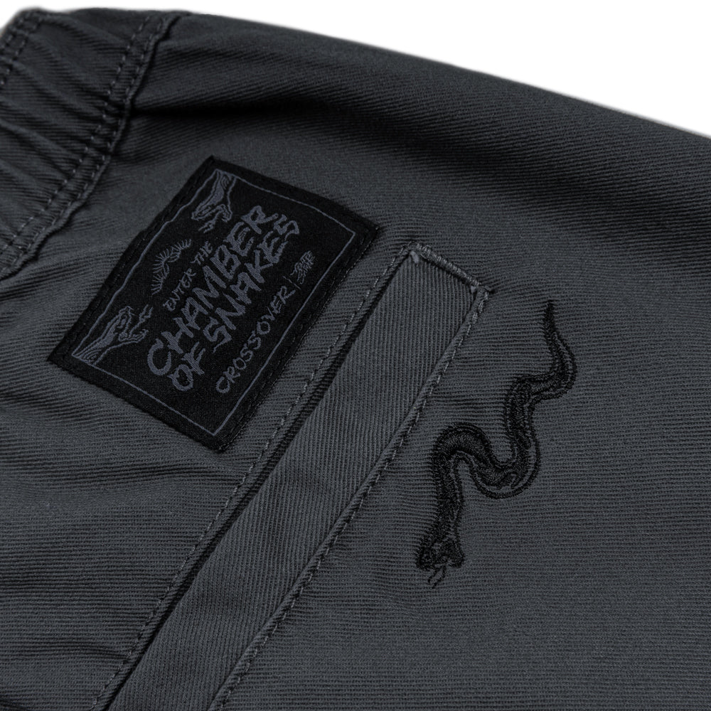 Crossover x Temple of Skate Eazy Short | Grey - Image 4