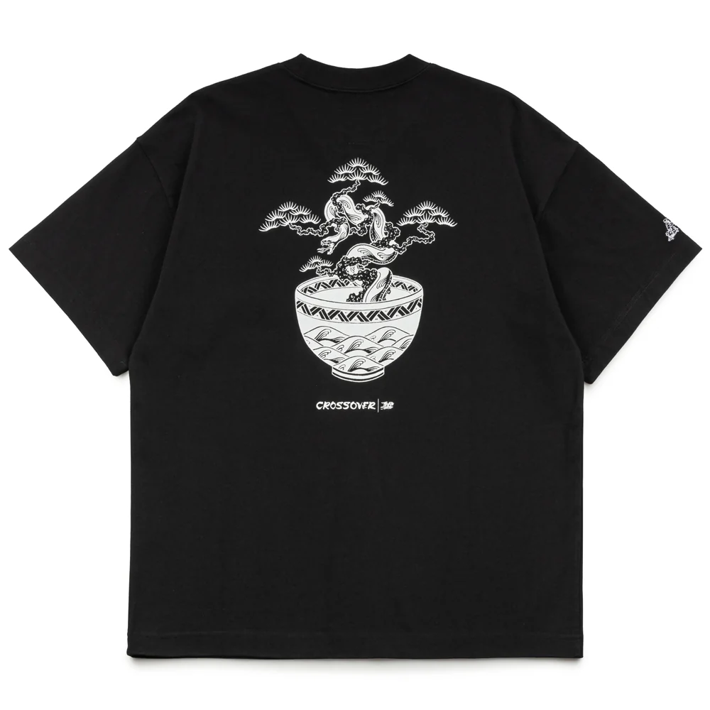 Crossover x Temple of Skate 'The Bonsai' Tee | Black