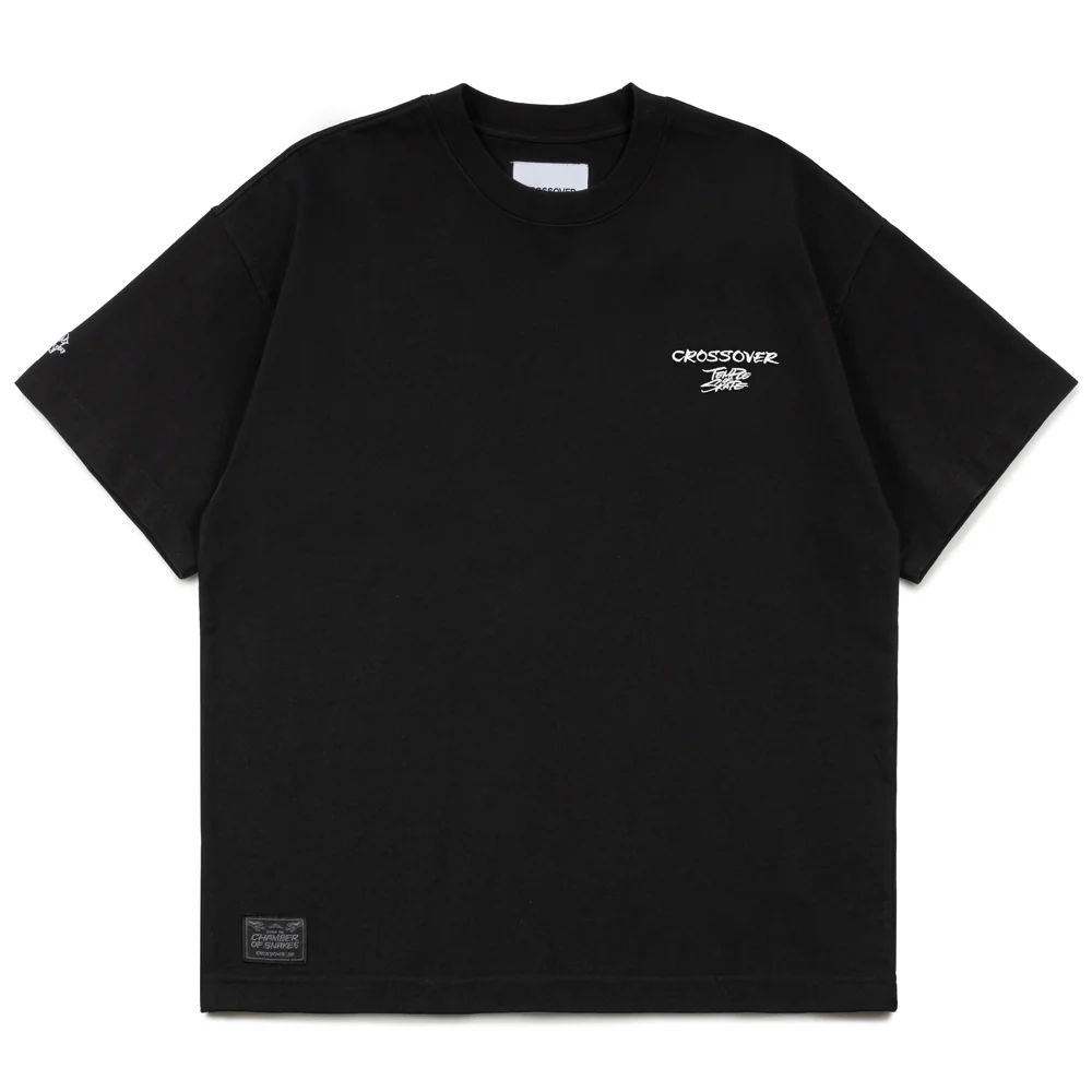 Crossover x Temple of Skate 'The Push' Tee | Black - Image 2
