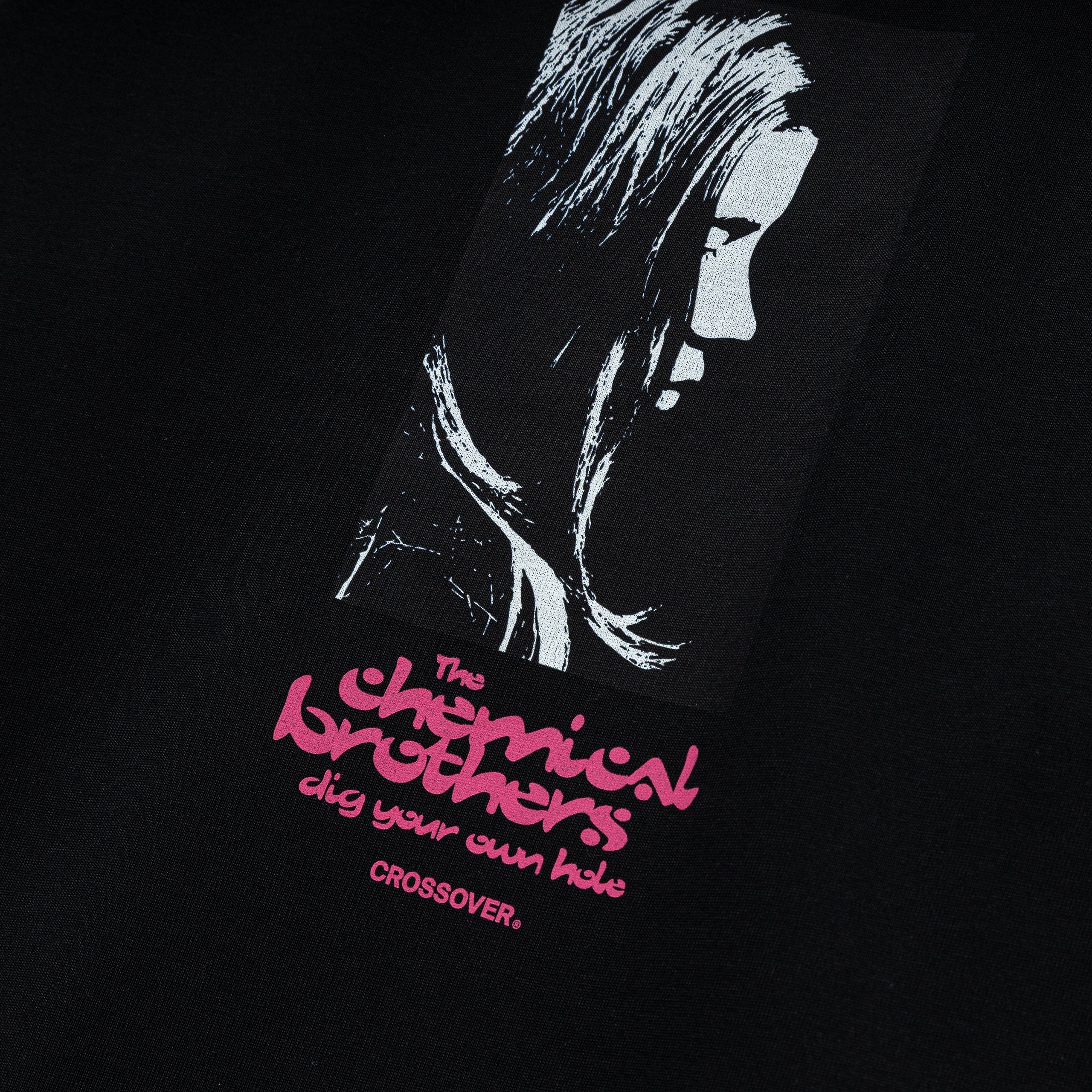 Crossover x The Chemical Brothers Dig Your Own Hole Album L/S Tee | Black - Image 3