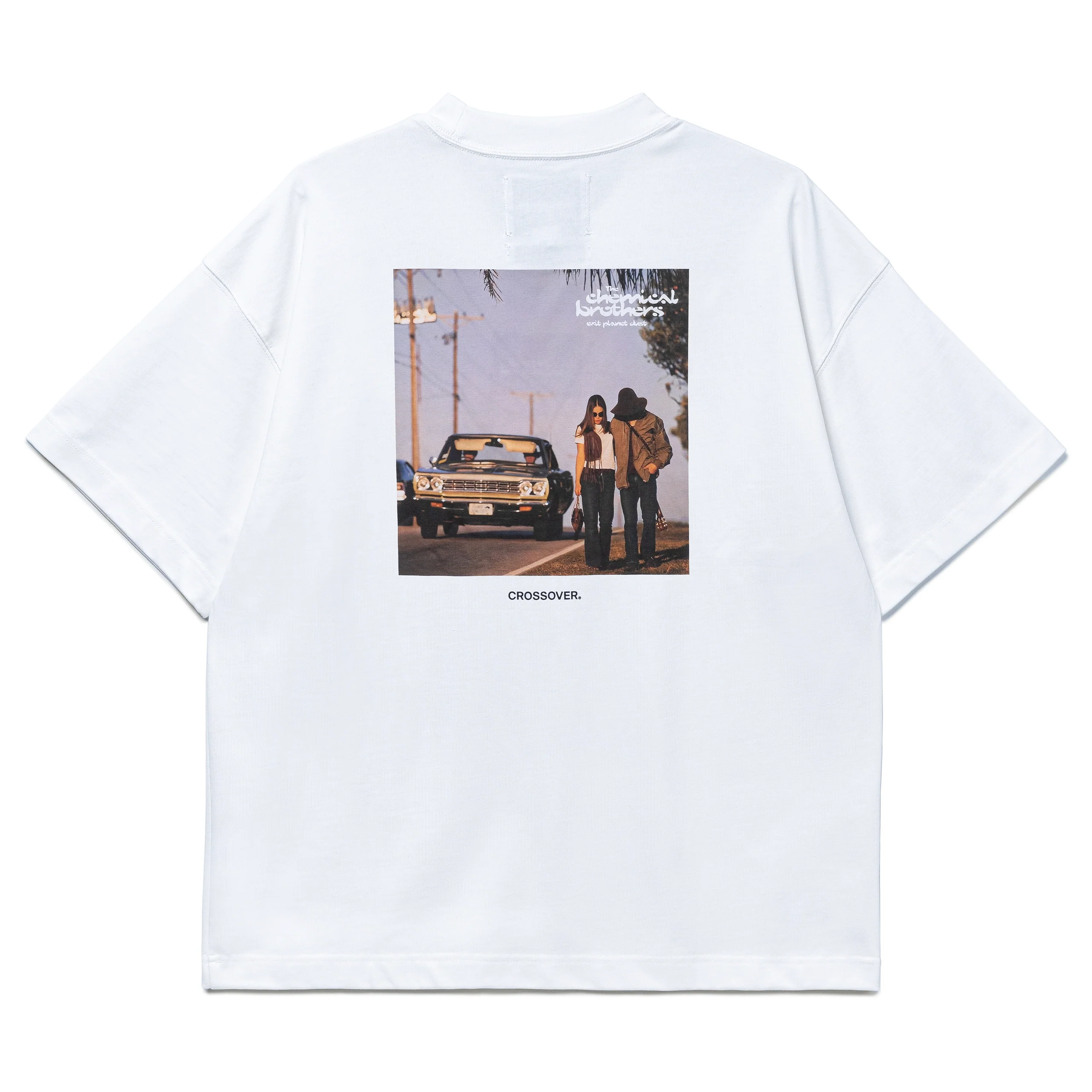 Crossover x The Chemical Brothers Exit The Planet Dust Album Tee | White