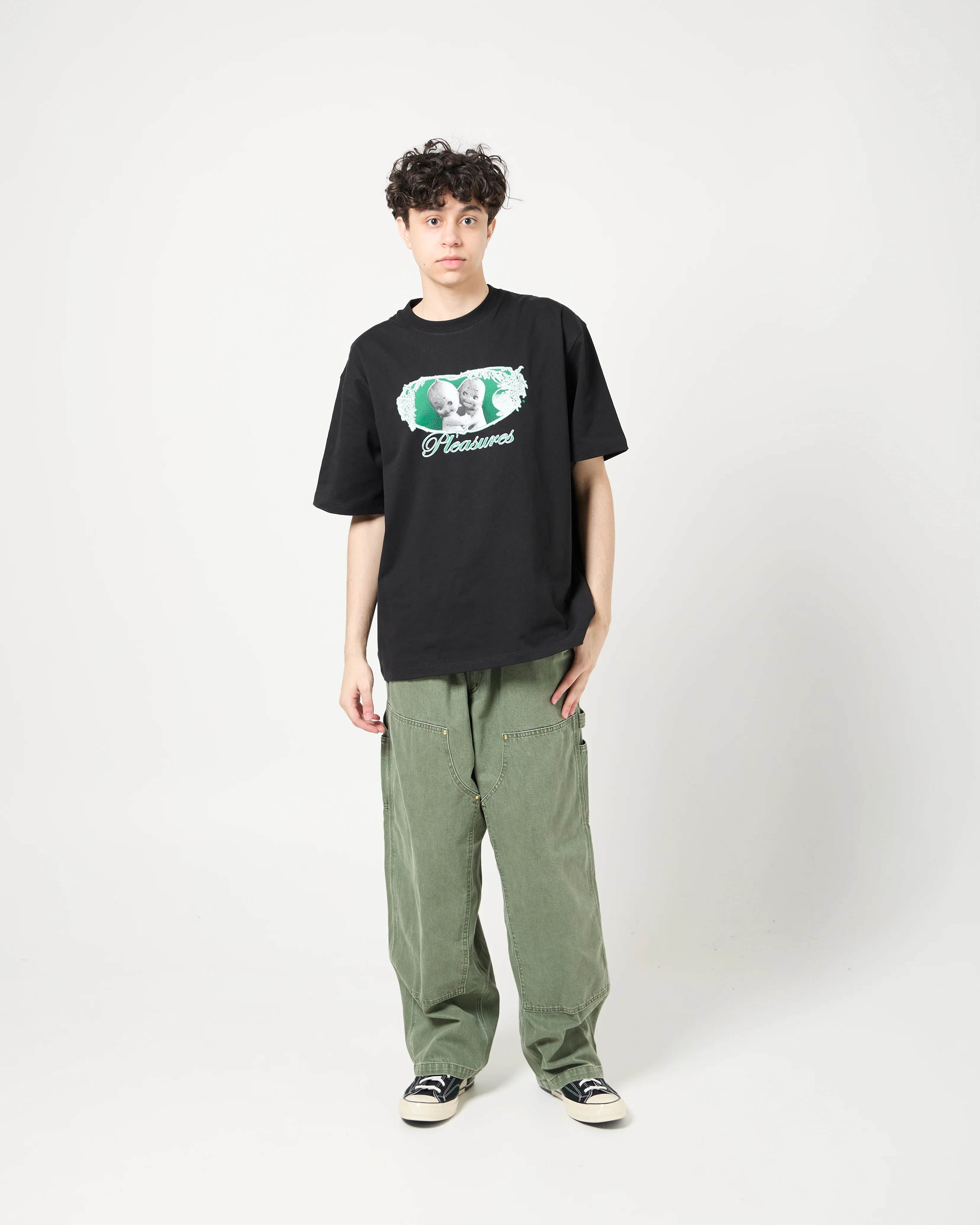 Cutie Heavyweight Tee | Black - Image 7
