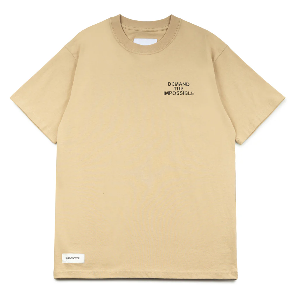 Daily '01' Tee | Khaki